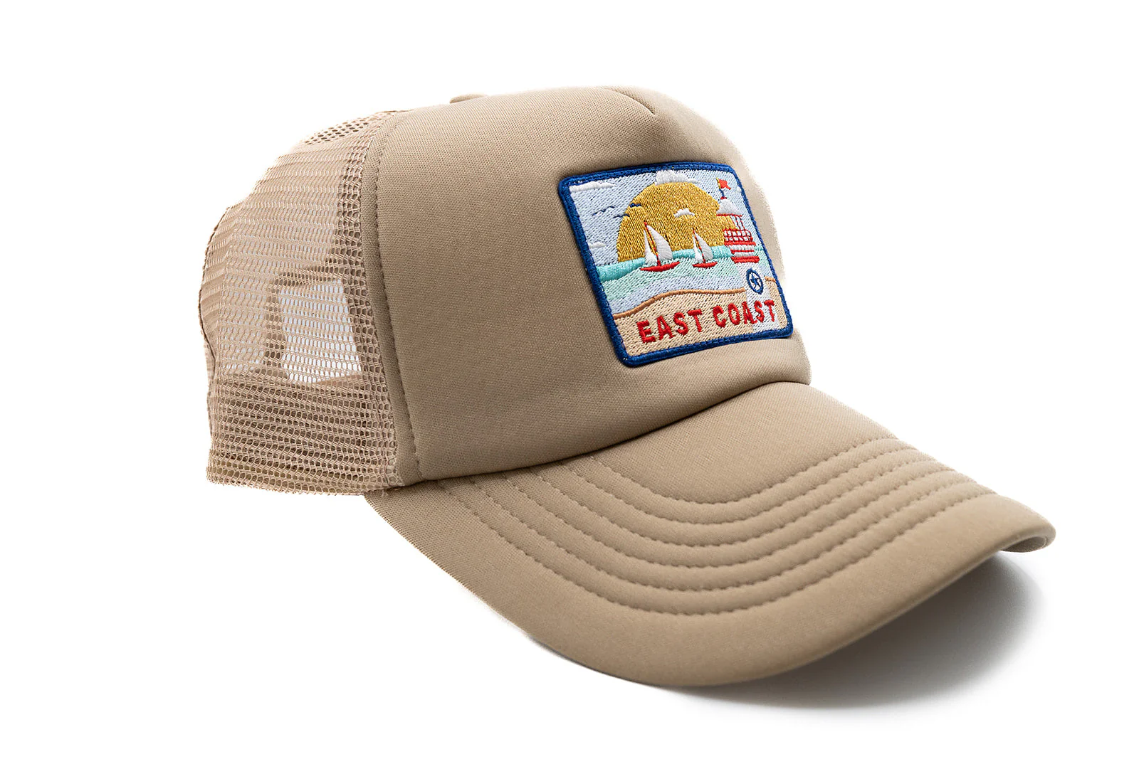East Coast Postcard Trucker Hat - Image 12