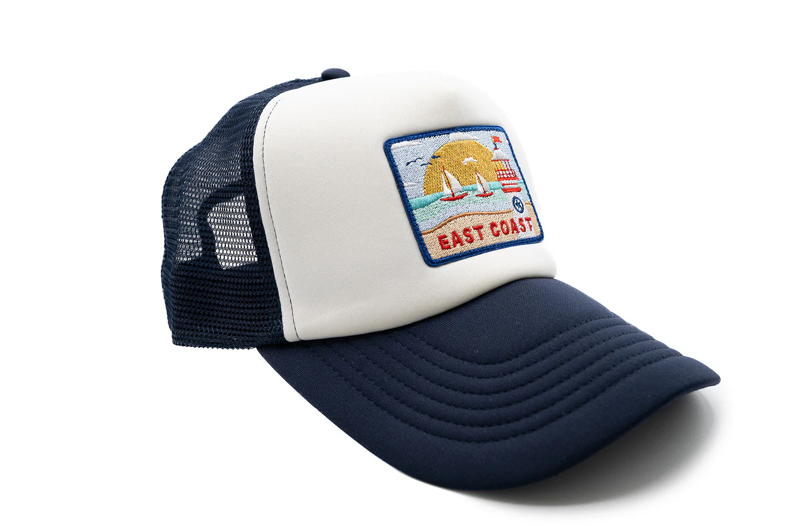 East Coast Postcard Trucker Hat - Image 2