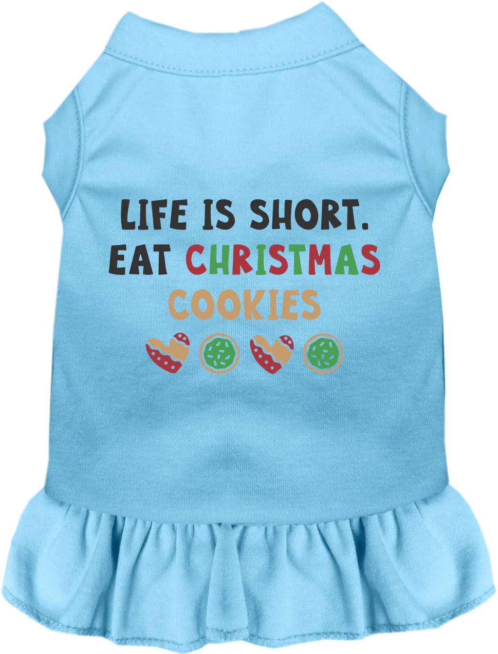 Eat Christmas Cookies Pet Dress - Image 3