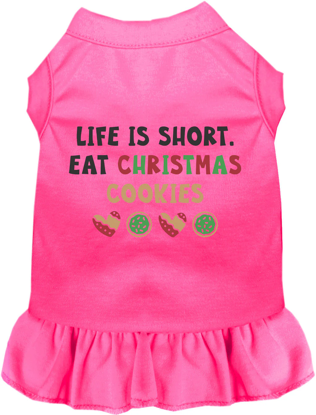 Eat Christmas Cookies Pet Dress - Image 4