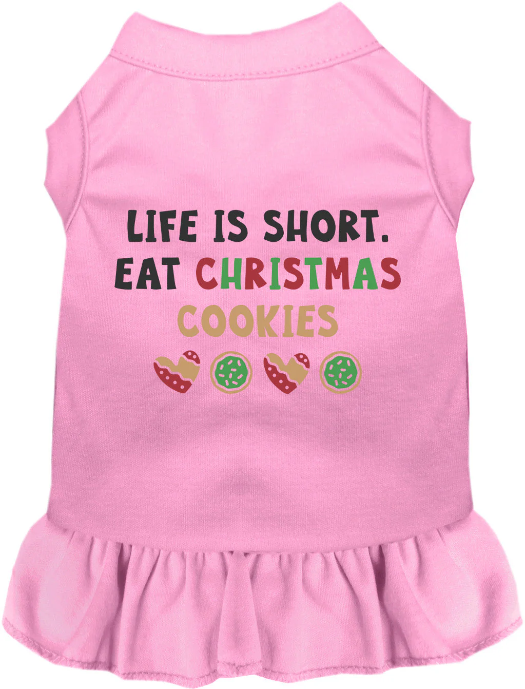 Eat Christmas Cookies Pet Dress - Image 5