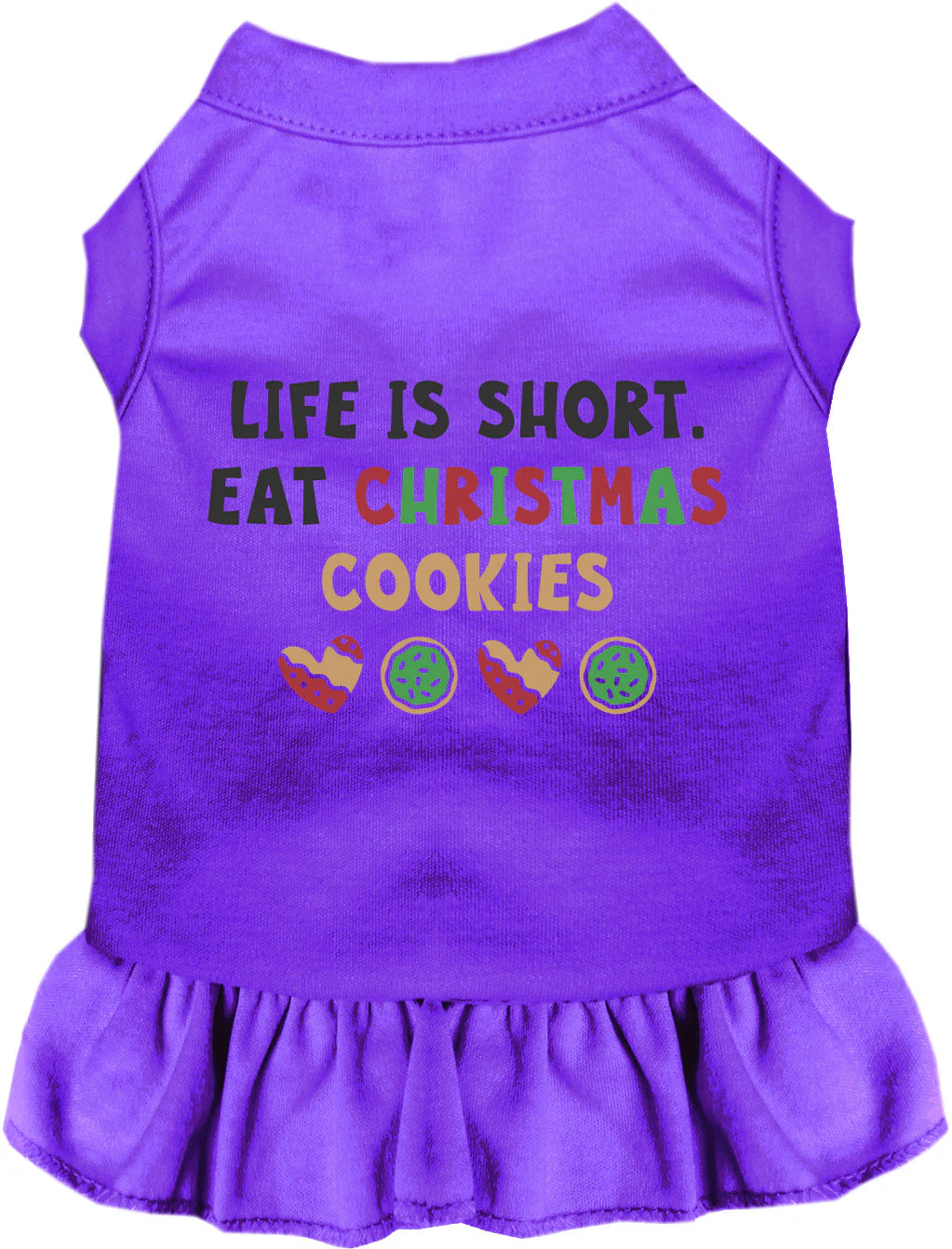 Eat Christmas Cookies Pet Dress - Image 6