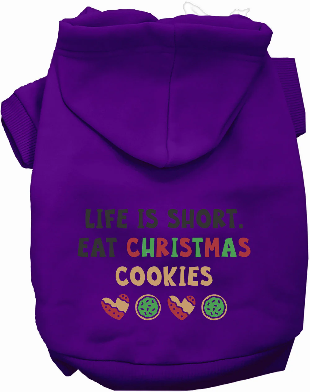 Eat Christmas Cookies Pet Hoodie - Image 10
