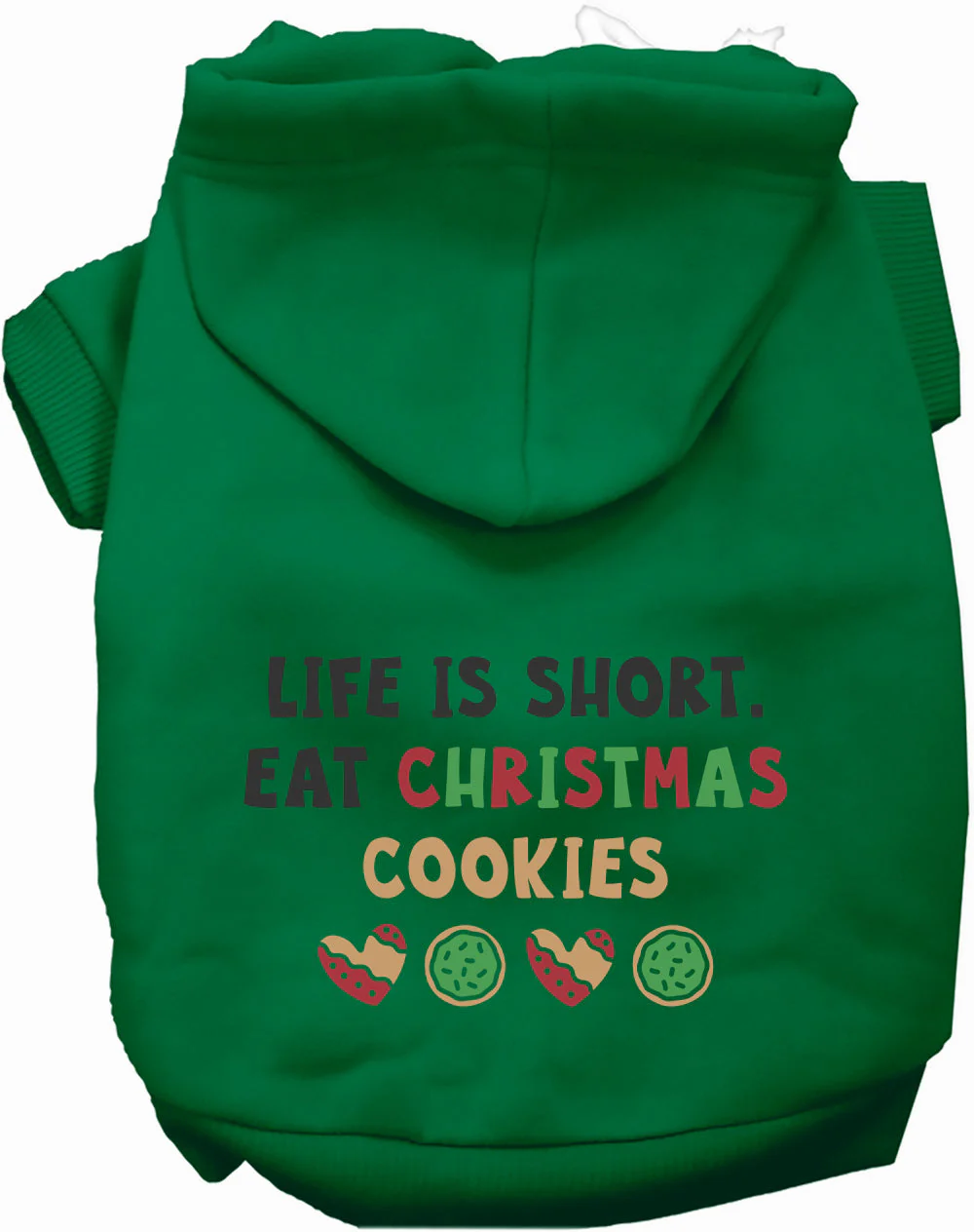 Eat Christmas Cookies Pet Hoodie - Image 6