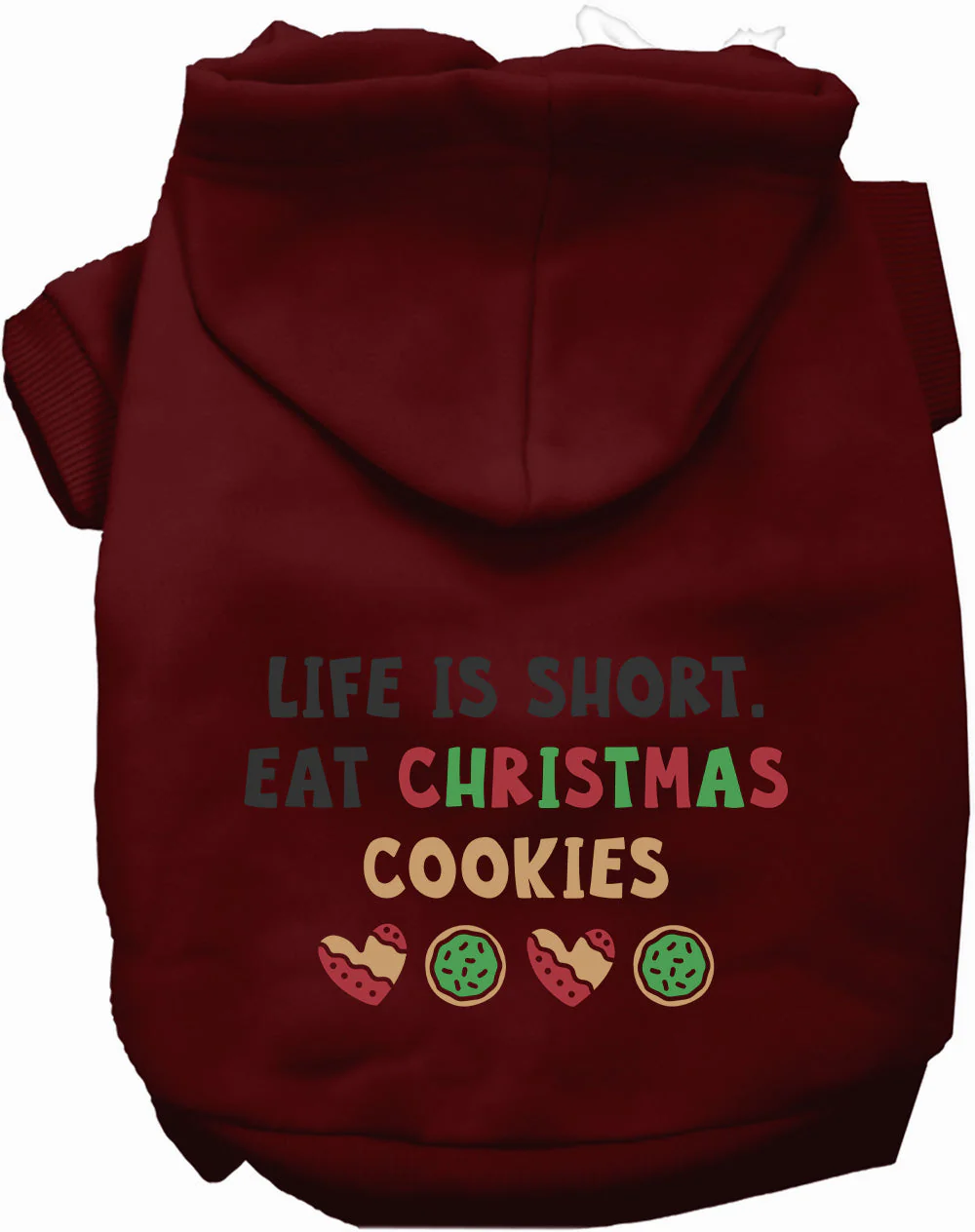 Eat Christmas Cookies Pet Hoodie - Image 9