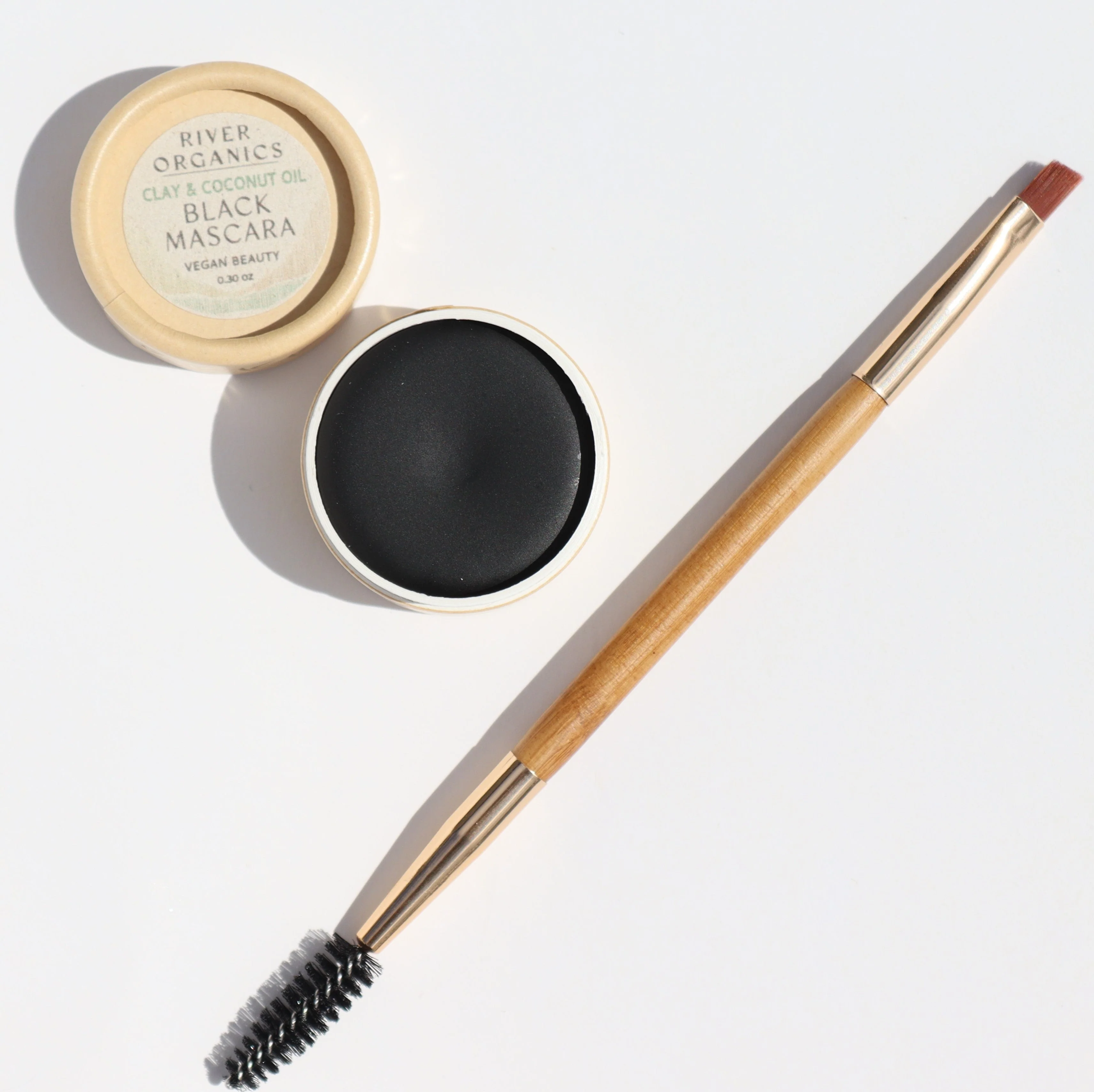 Eco-Friendly Double-Sided Bare Wood Brow & Mascara Brush - Image 5