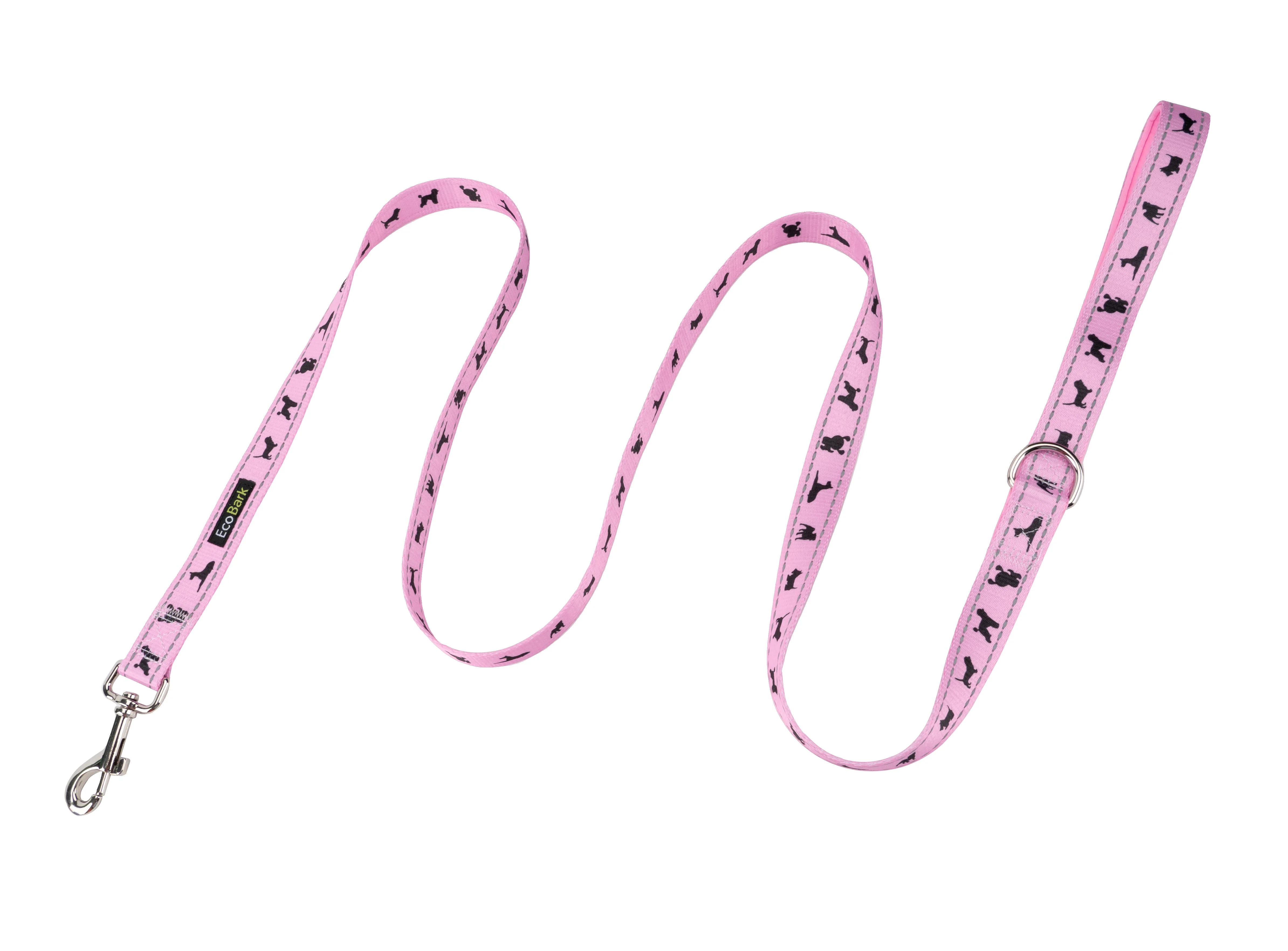 EcoBark Baby Pink Dog Leash - Comfort Grip Padded Leash- 4 ft, 5ft, and 6ft Leash - Image 6