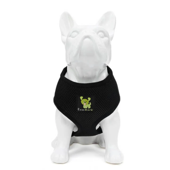 EcoBark Black Dog Harness - Over-the-Head Dog Vest Halter Dog for Small to Medium Dogs and Puppies - Image 2