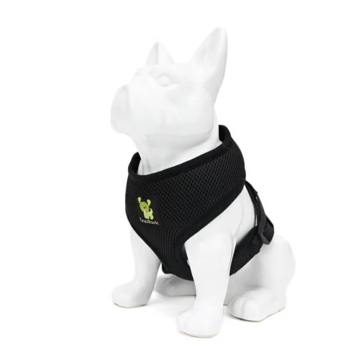 EcoBark Black Dog Harness - Over-the-Head Dog Vest Halter Dog for Small to Medium Dogs and Puppies - Image 3