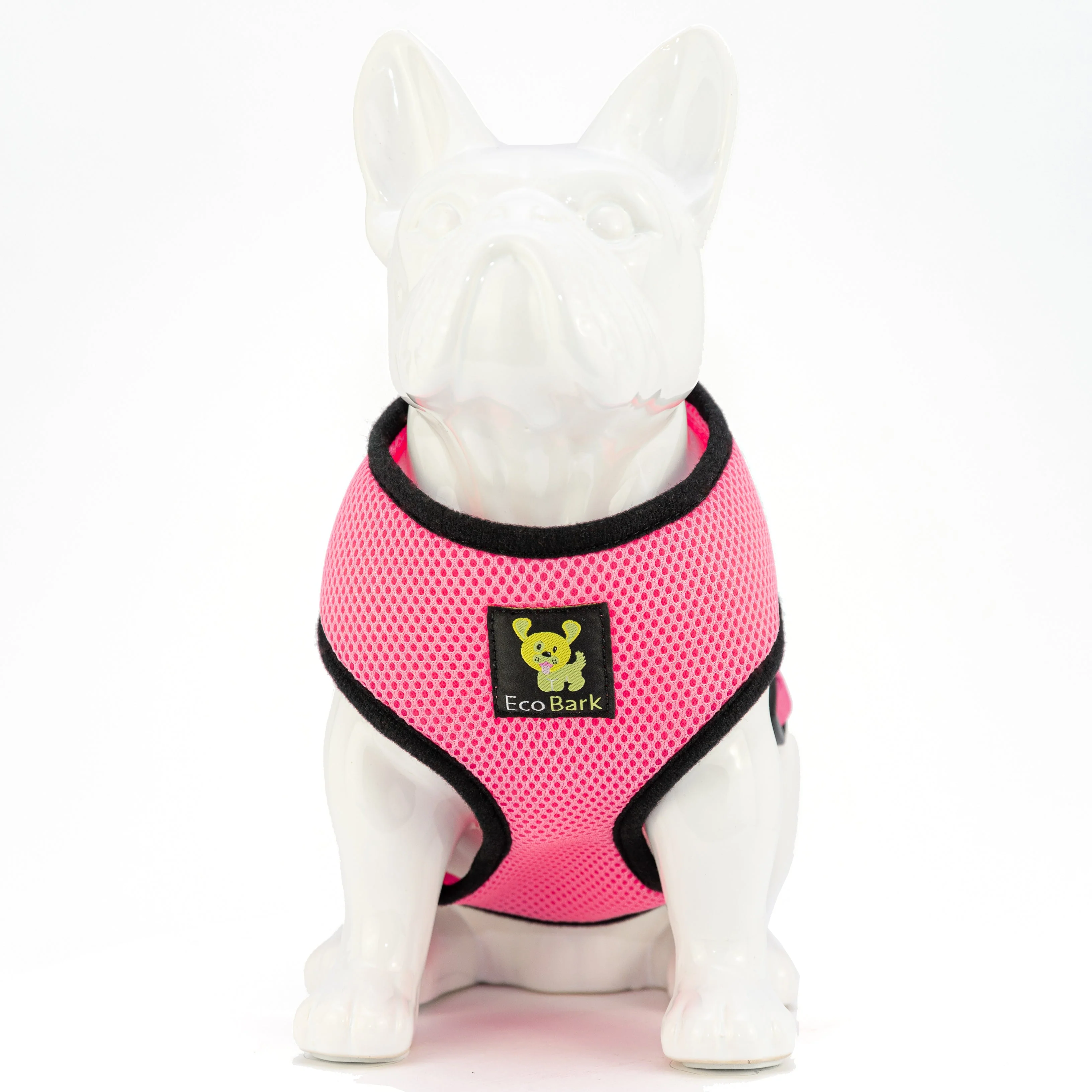 EcoBark Bubblegum Pink Dog Harness - Over-the-Head Dog Vest Halter for Small to Medium Dogs and Puppies - Image 2