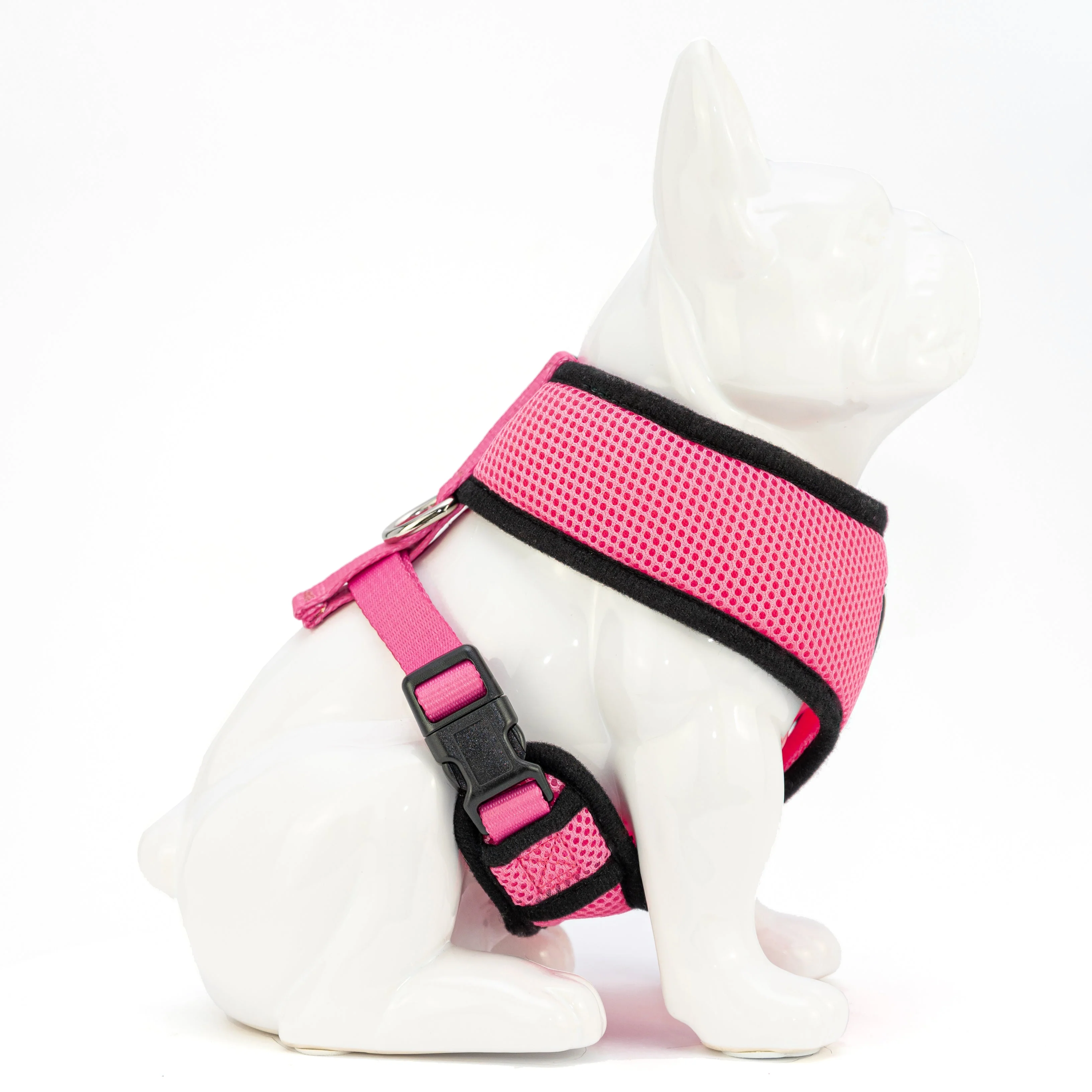 EcoBark Bubblegum Pink Dog Harness - Over-the-Head Dog Vest Halter for Small to Medium Dogs and Puppies - Image 3