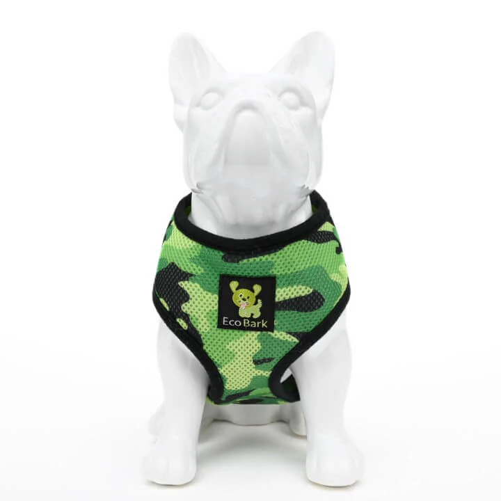 EcoBark Camo Dog Harness - Over-the-Head Dog Vest Halter for Small to Medium Dogs and Puppies - Image 2