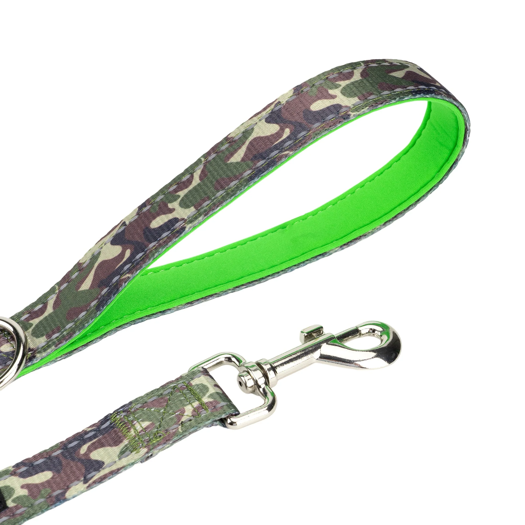 EcoBark Camo Dog Leash- Comfort Grip Padded Leash - 4ft, 5ft, and 6ft for Small and Medium Dogs - Image 2