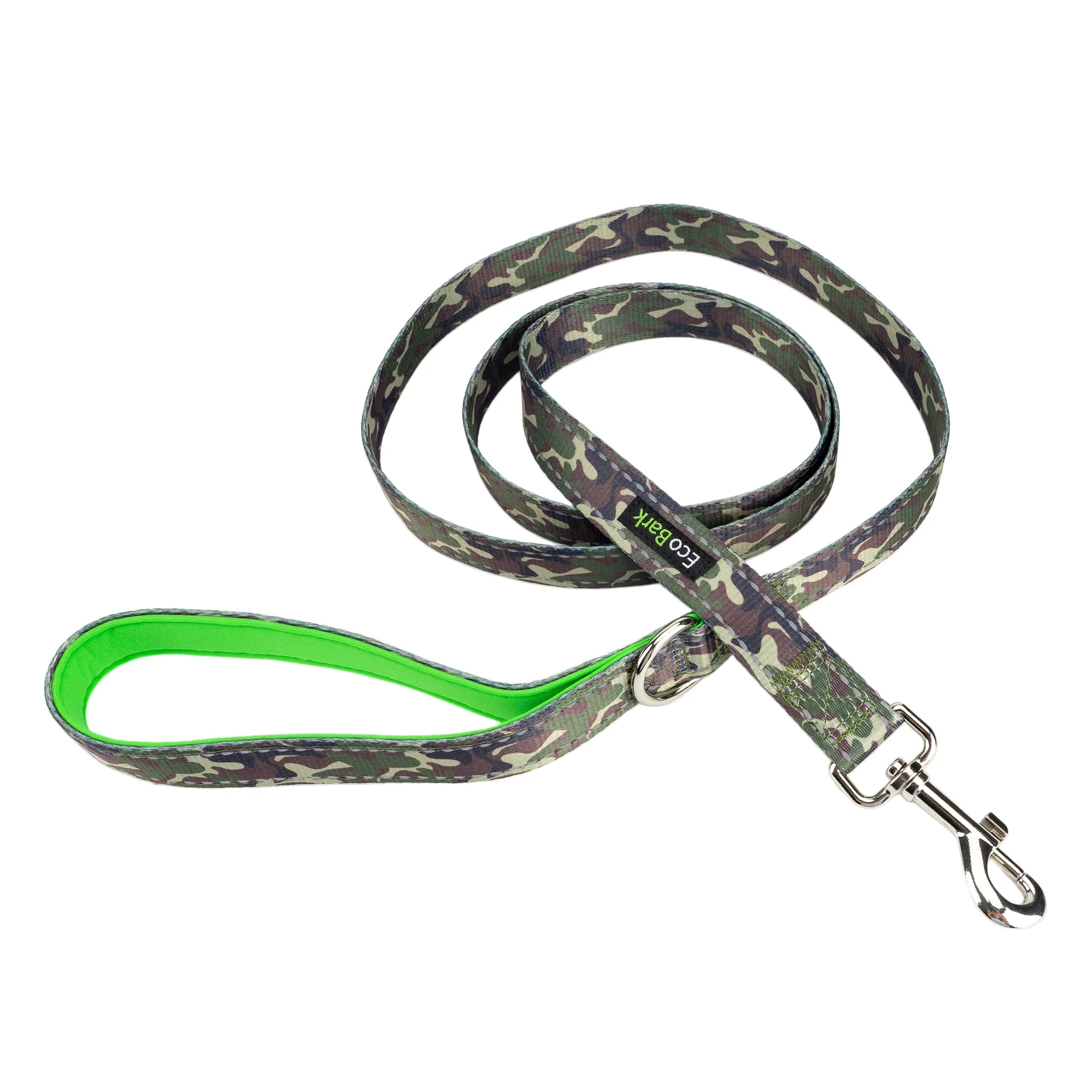 EcoBark Camo Dog Leash- Comfort Grip Padded Leash - 4ft, 5ft, and 6ft for Small and Medium Dogs - Image 3