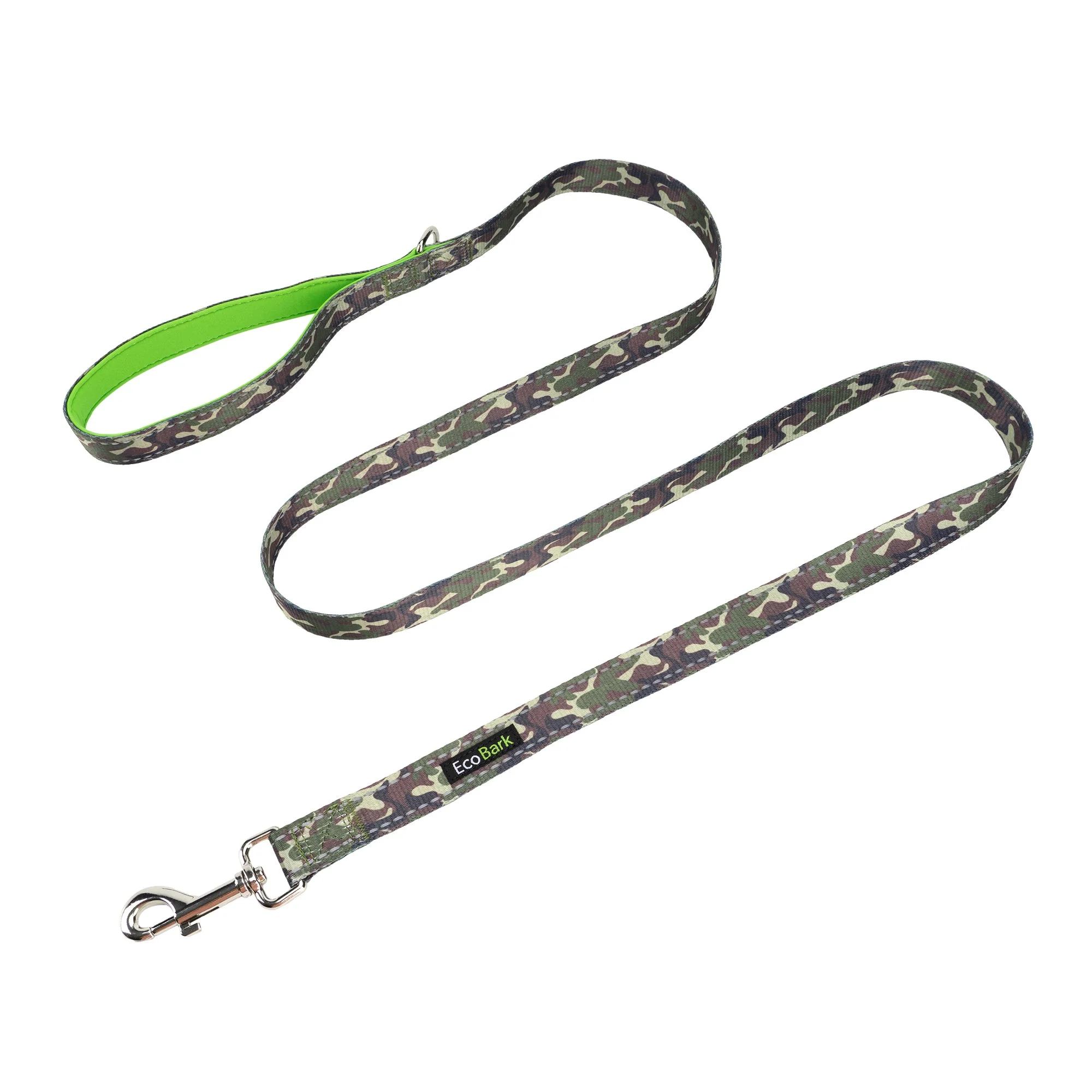 EcoBark Camo Dog Leash- Comfort Grip Padded Leash - 4ft, 5ft, and 6ft for Small and Medium Dogs - Image 4