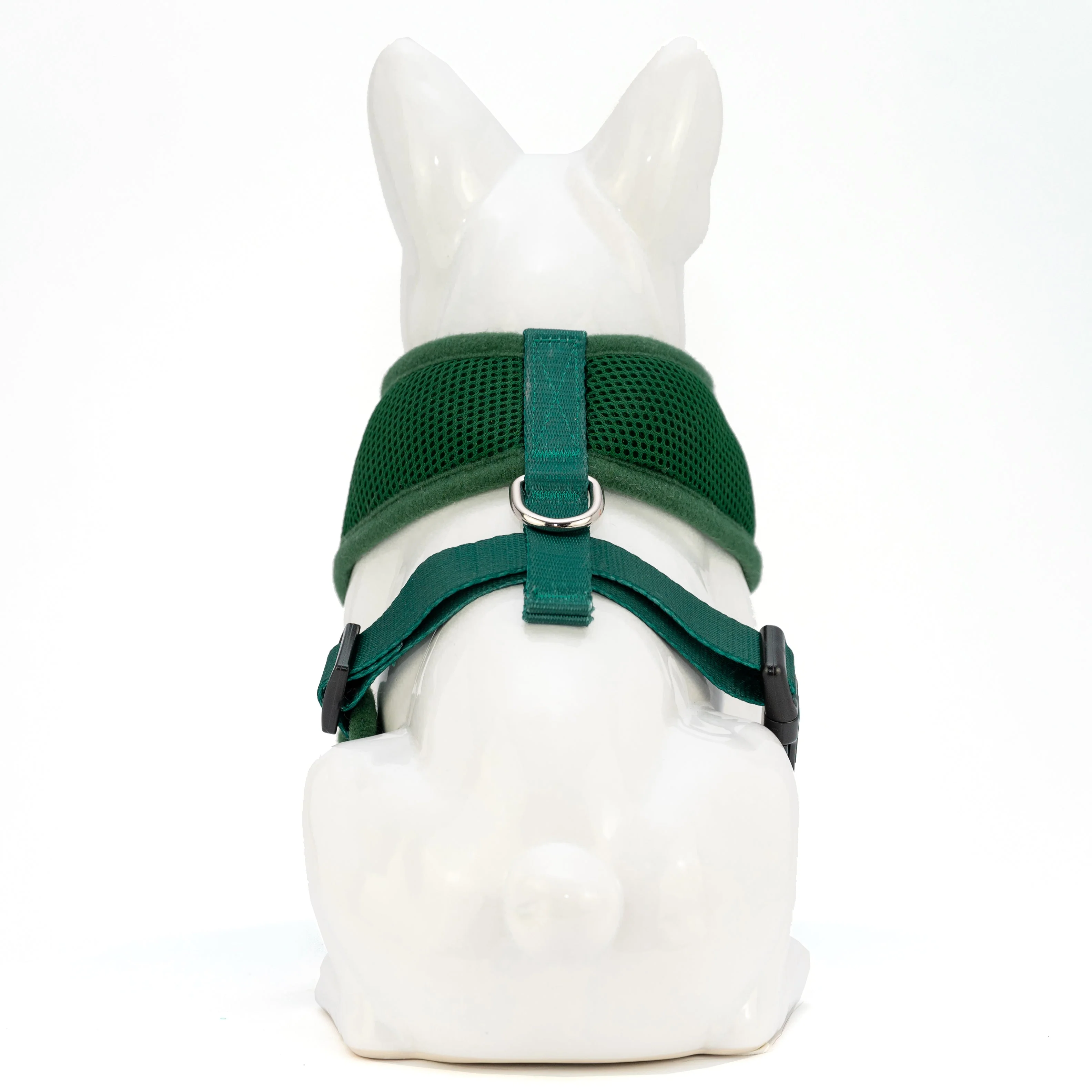 EcoBark Forest Green Dog Harness - Over-the-Head Vest Halter Soft Mesh for Small to Medium Dogs - Image 4