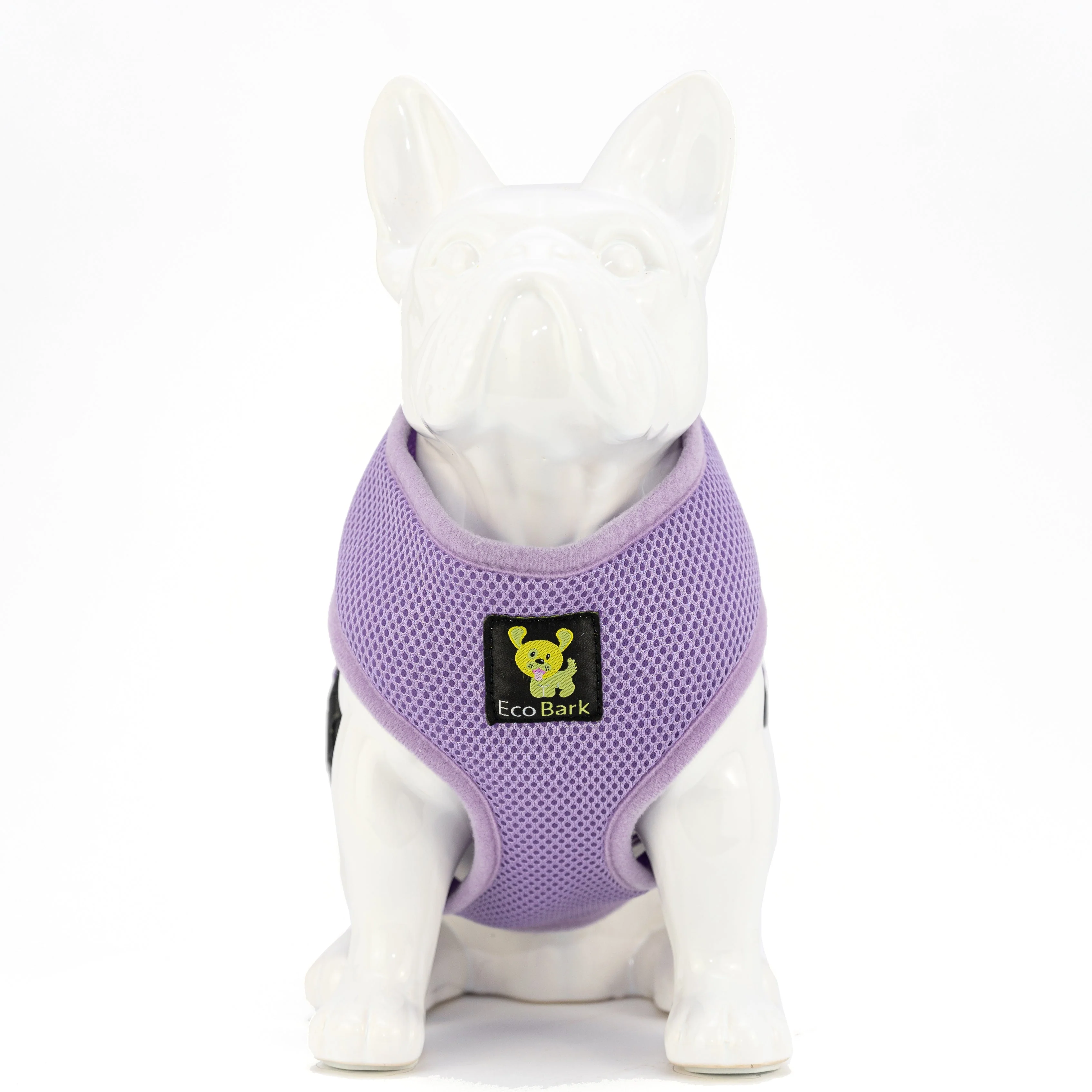 EcoBark Lavender Dog Harness - Over-the-Head Soft Mesh Vest Halter for XS to Medium Breed Dogs - Image 2