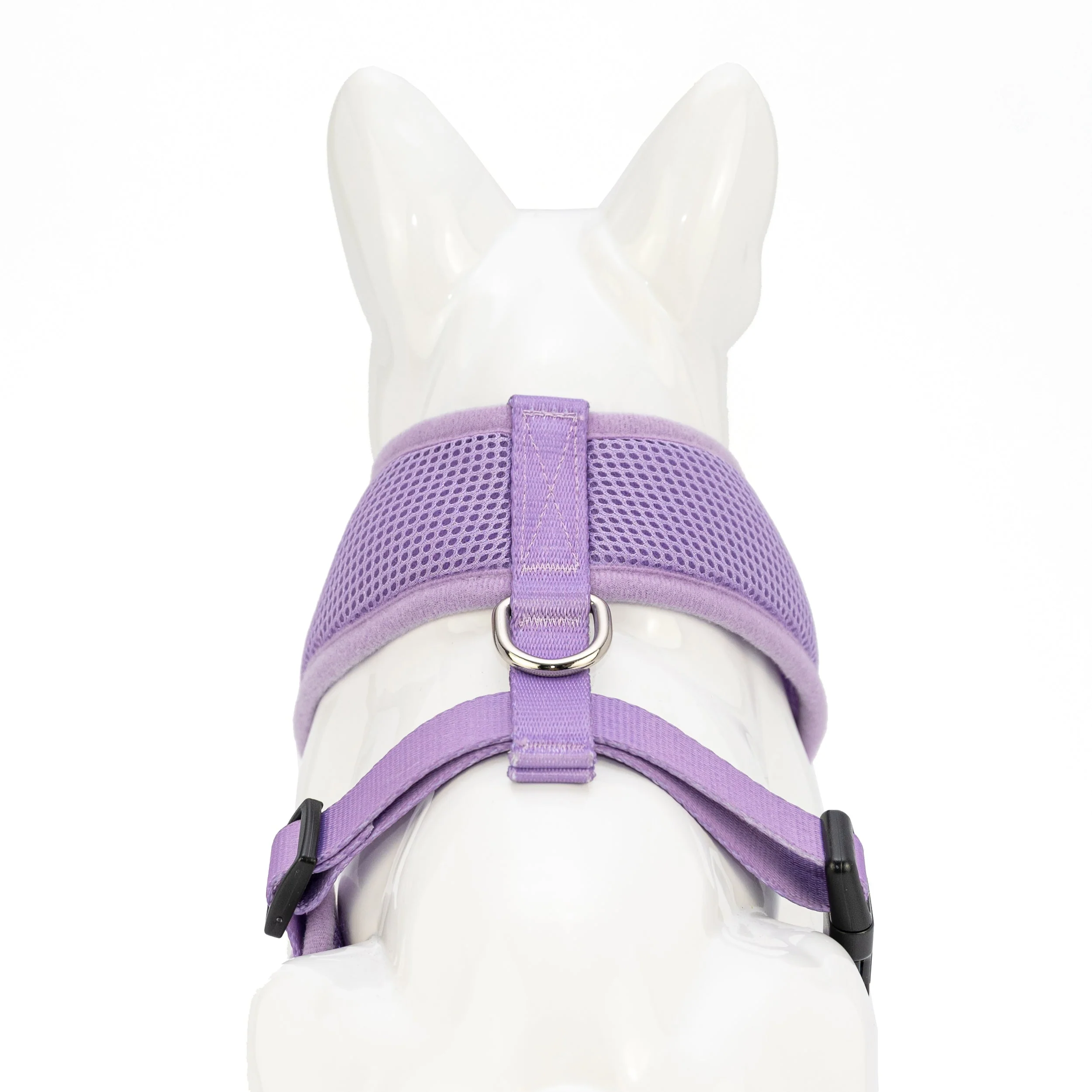 EcoBark Lavender Dog Harness - Over-the-Head Soft Mesh Vest Halter for XS to Medium Breed Dogs - Image 4