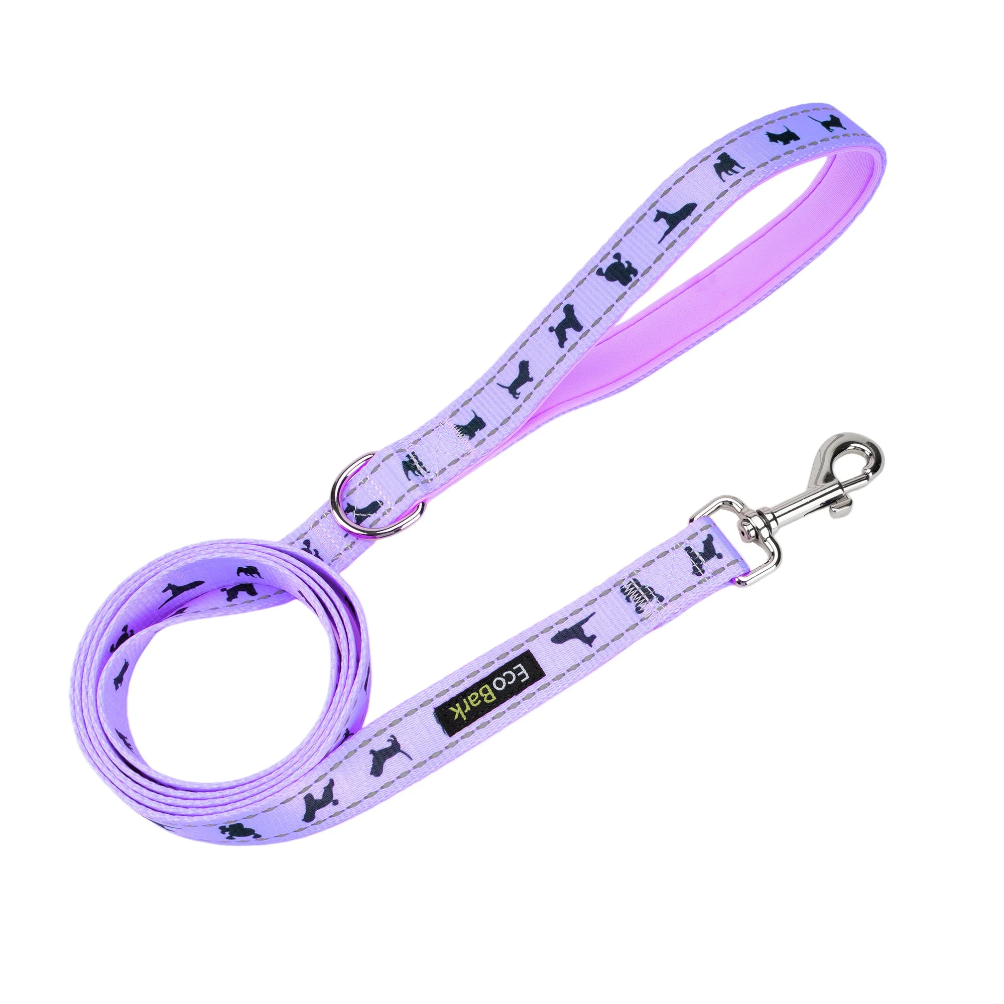EcoBark Lavender Dog Leash - Comfort Grip Padded Leash - 4ft, 5ft, and 6ft for Small and Medium Dogs - Image 6