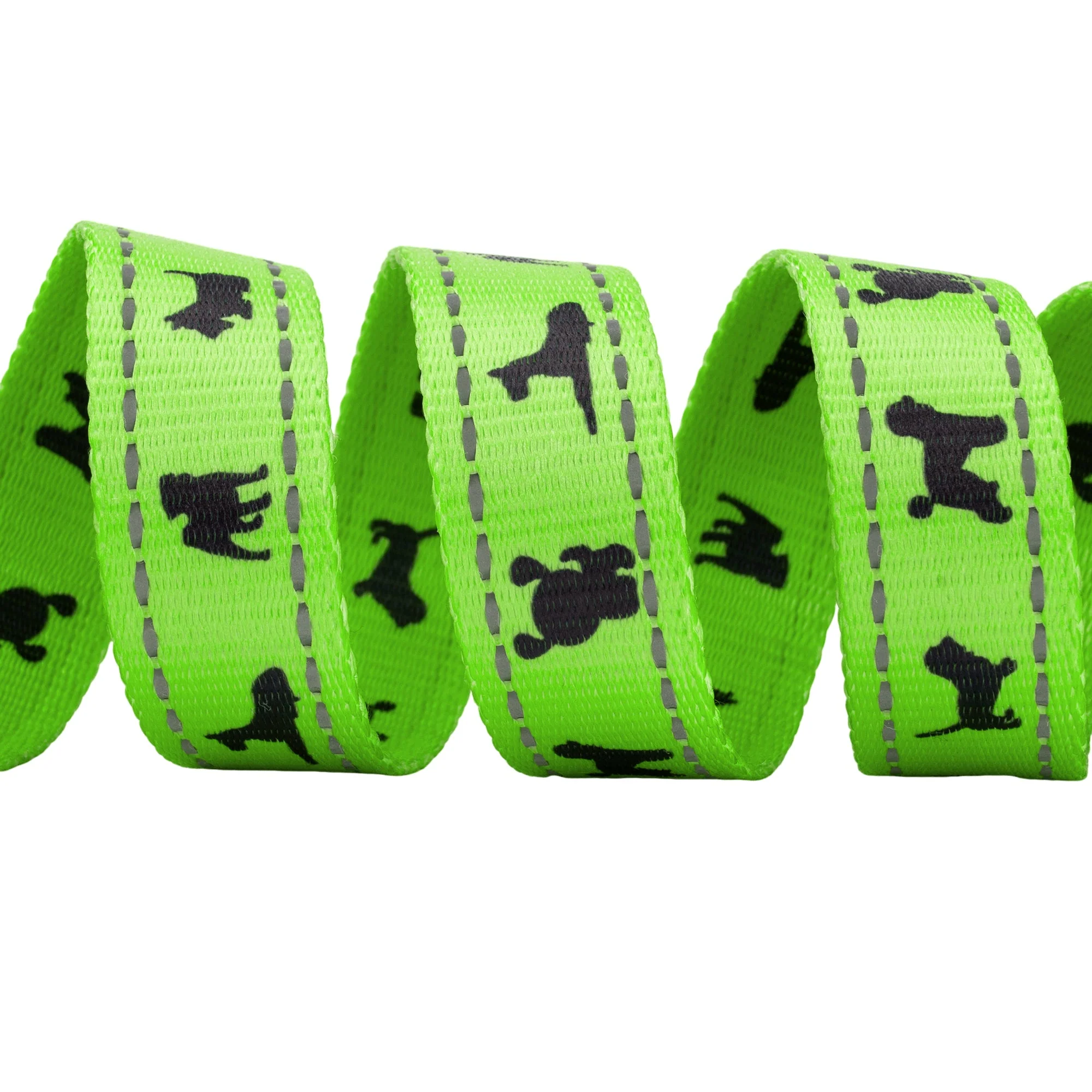EcoBark Lime Green Dog Leash- Padded Comfort Grip Leash - 4ft, 5ft, and 6ft Dog Leash for Small and Medium Dogs - Image 5