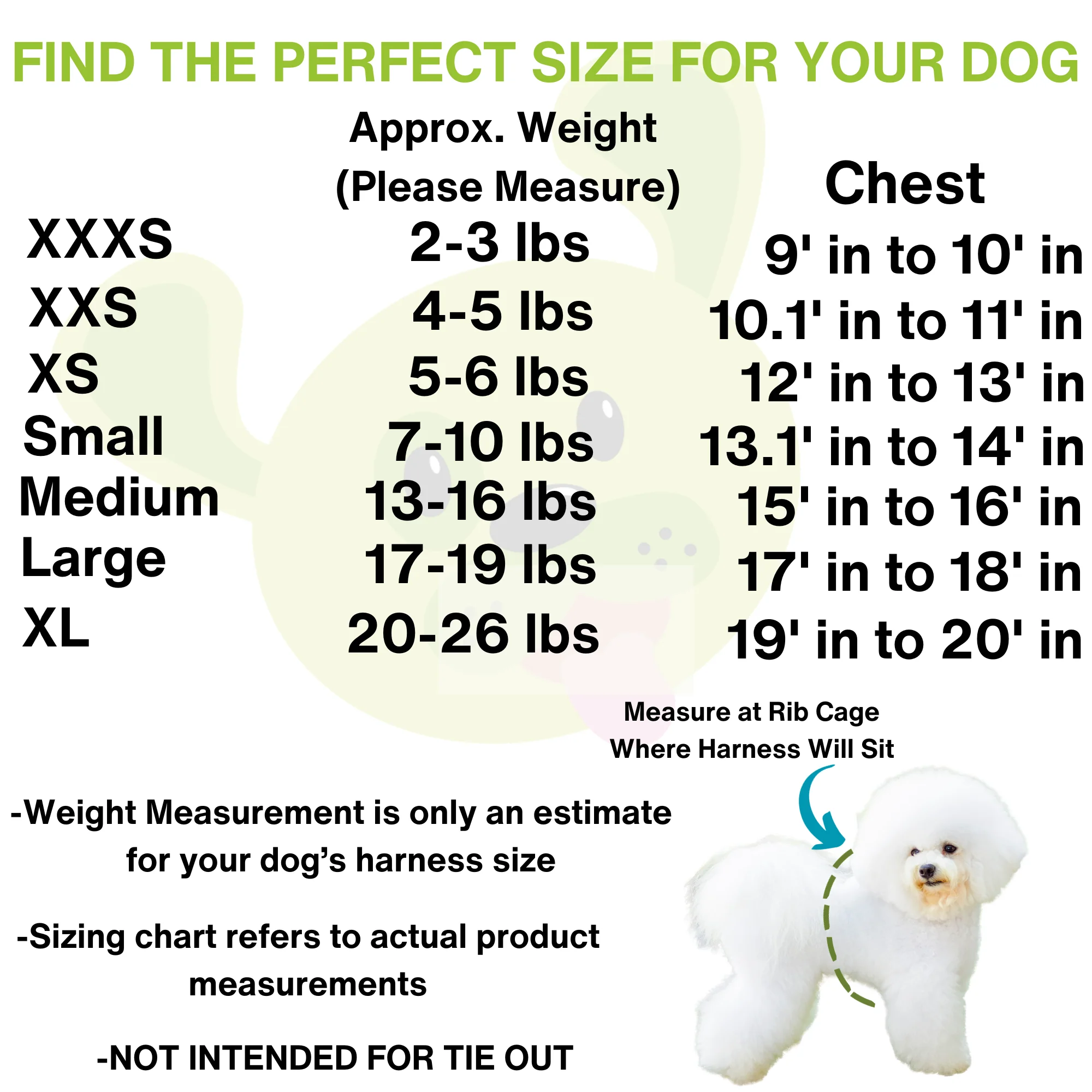 EcoBark Lime Green Step In Dog Harness - Reflective Soft Mesh Harness for Teacup, Small Dogs and Puppies - Image 3
