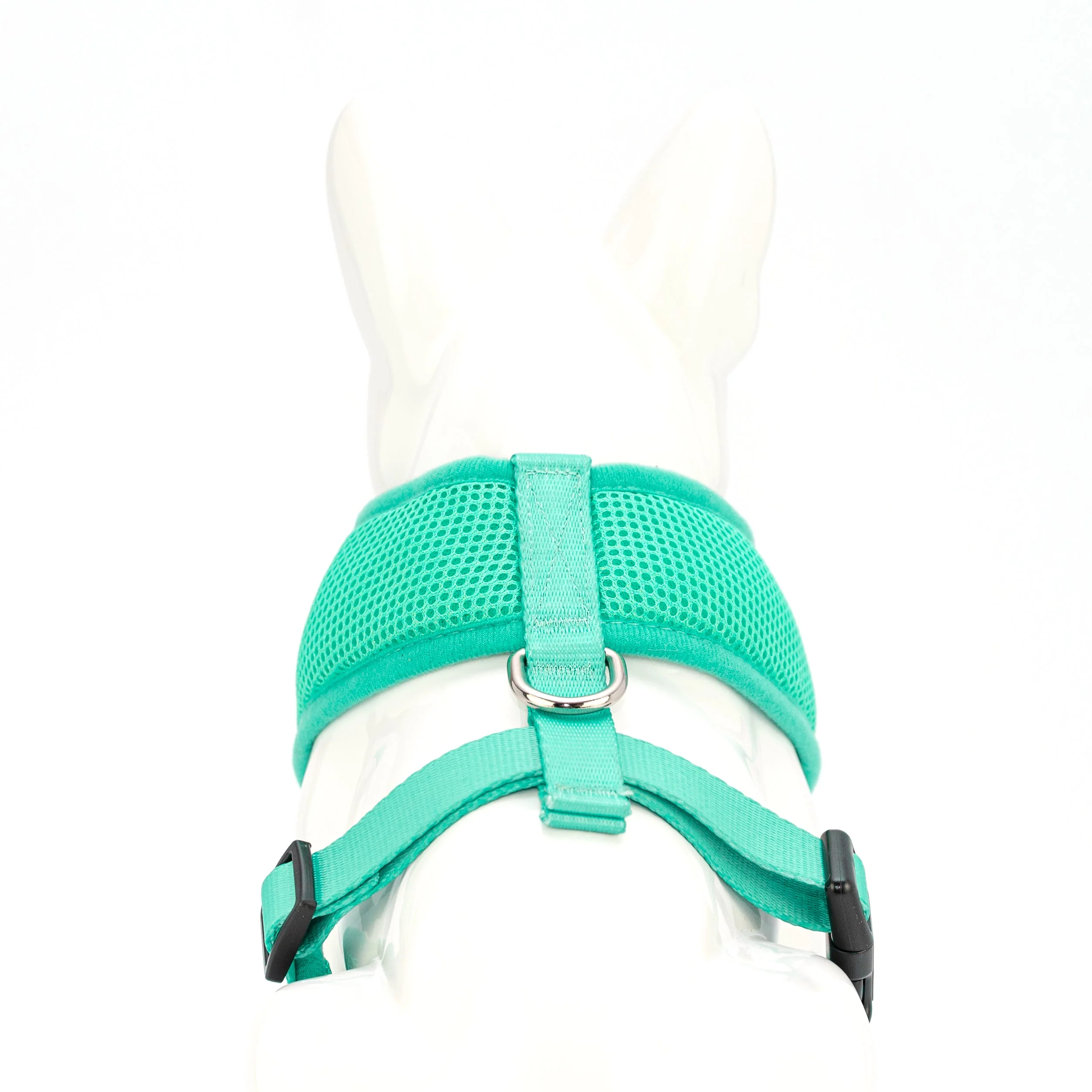 EcoBark Mint Turquoise Dog Harness - Over-the-Head Soft Mesh Vest Halter for Small to Medium Dogs - Image 4