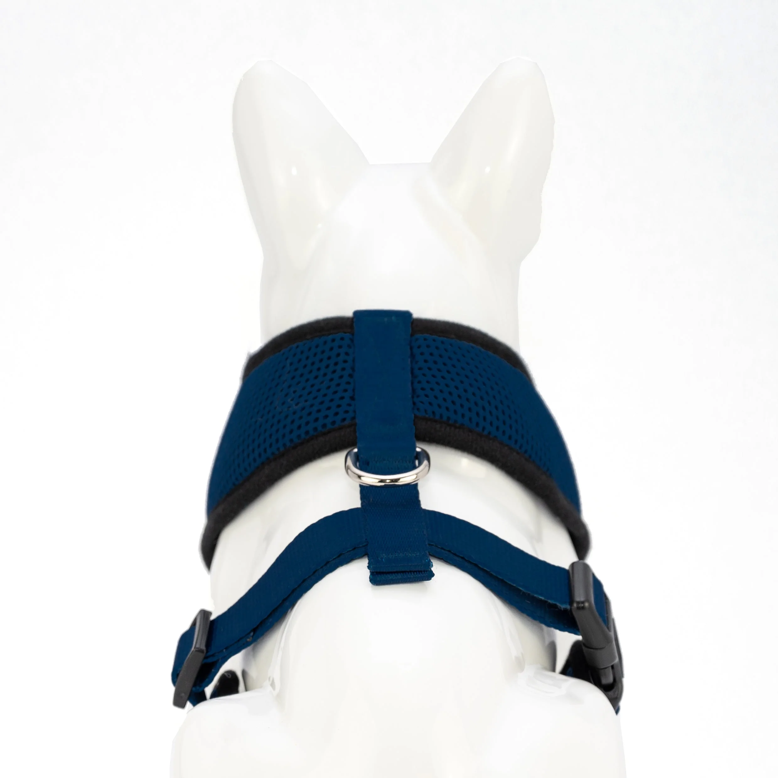 EcoBark Navy Dog Harness - Over-the-Head Soft Mesh Dog Vest Halter for Small to Medium Dogs and Puppies - Image 10