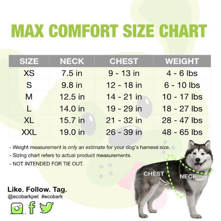 EcoBark Over-the-Head Dog Harnesses - 18 Colors & Patterns - Image 10