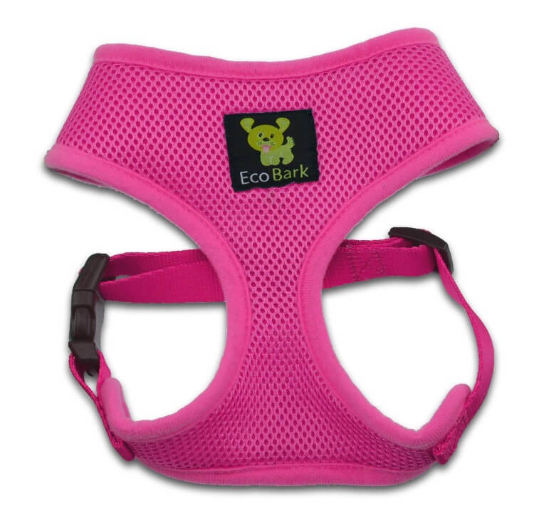 EcoBark Pink Dog Harness - Over-the-Head Soft Mesh Dog Vest Halter for Small to Medium Dogs and Puppies - Image 10
