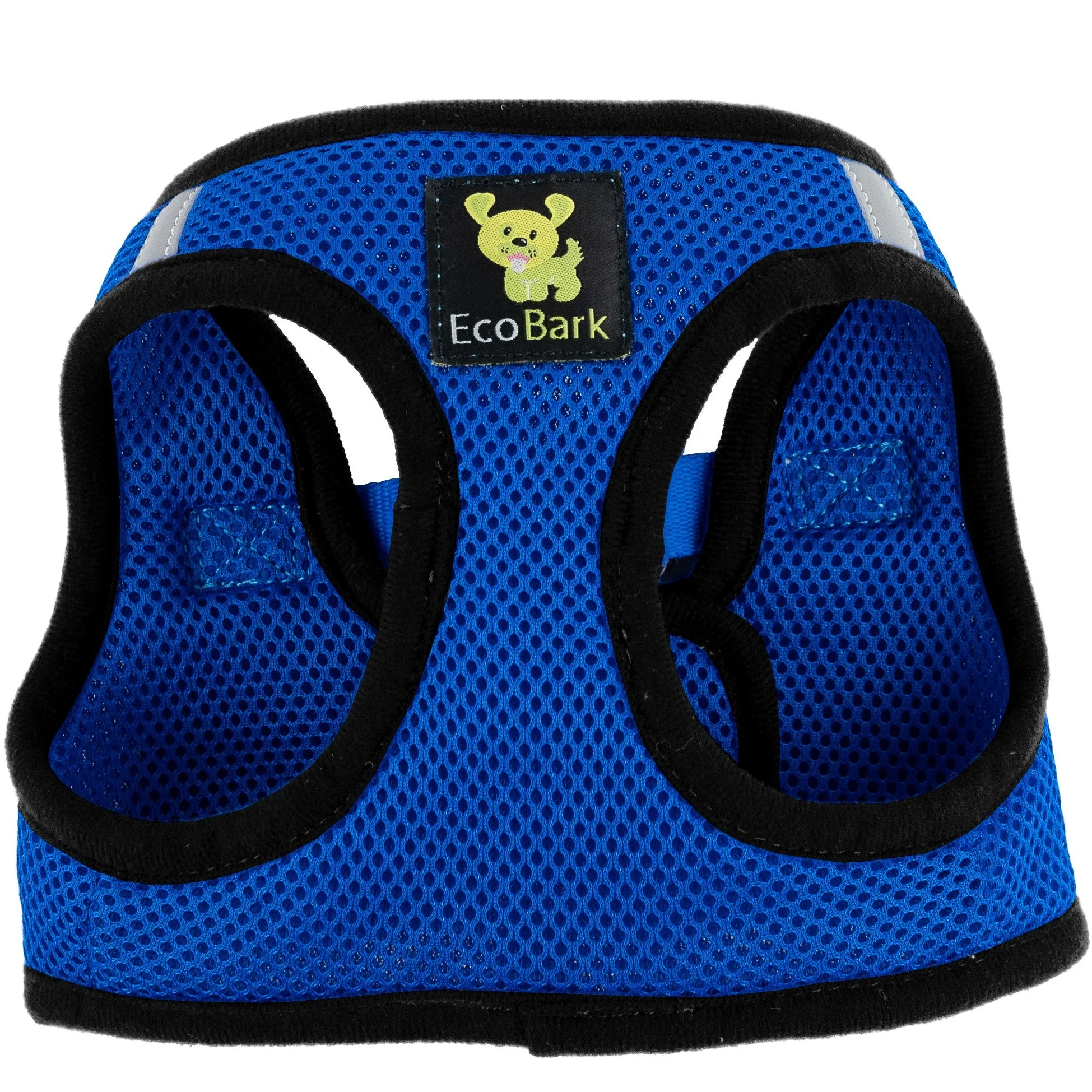 EcoBark Royal Blue Step In Dog Harness - Rapid Fastener Reflective Soft Mesh Vest Halter for XXXS to Small Dogs and Puppies - Image 6