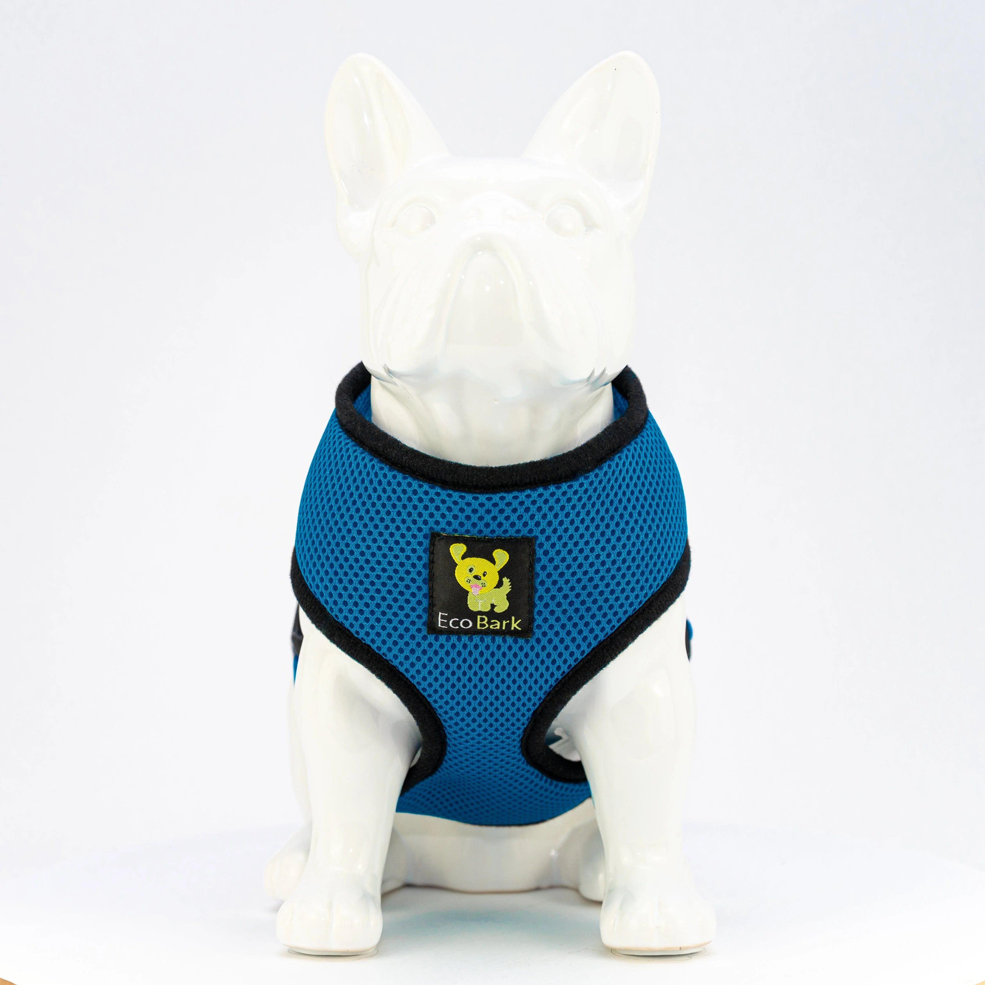 EcoBark Teal Dog Harness - Over-the-Head Soft Mesh Dog Vest Halter for Small to Medium Dogs and Puppies - Image 2