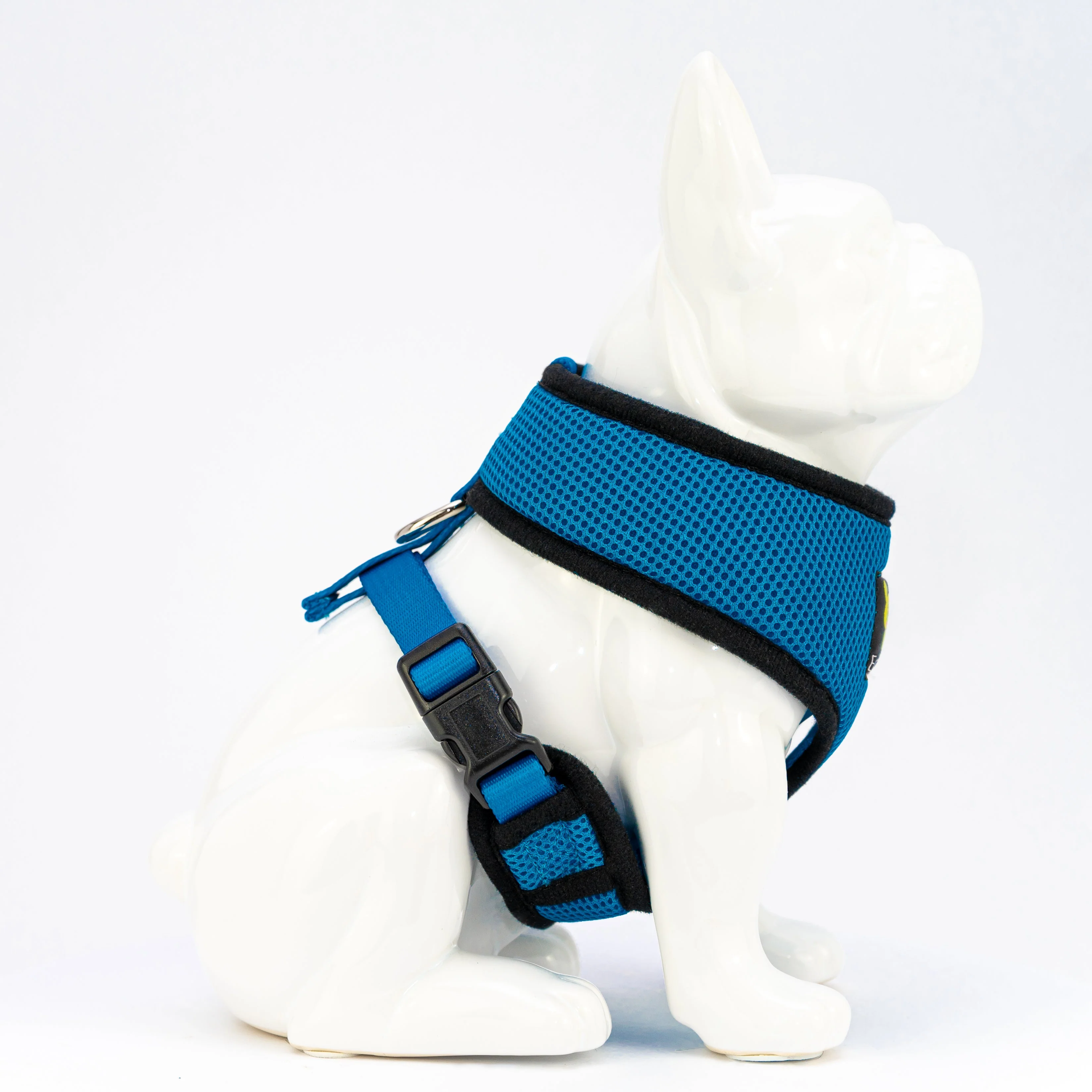 EcoBark Teal Dog Harness - Over-the-Head Soft Mesh Dog Vest Halter for Small to Medium Dogs and Puppies - Image 3