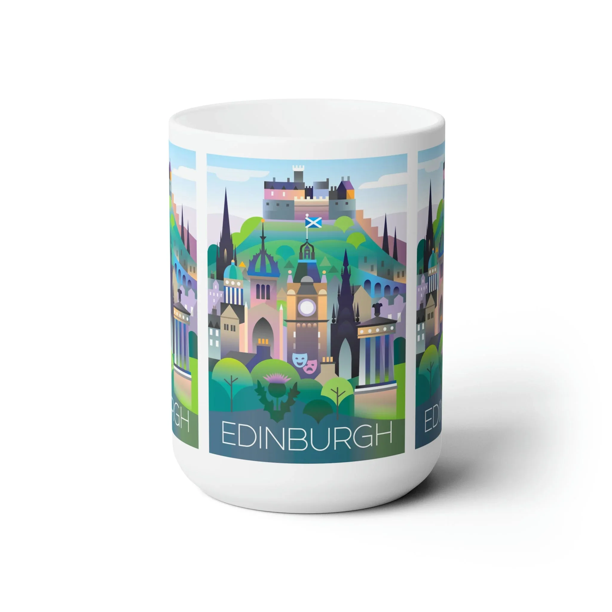 Edinburgh Ceramic Mug 11oz or 15oz - Image 2