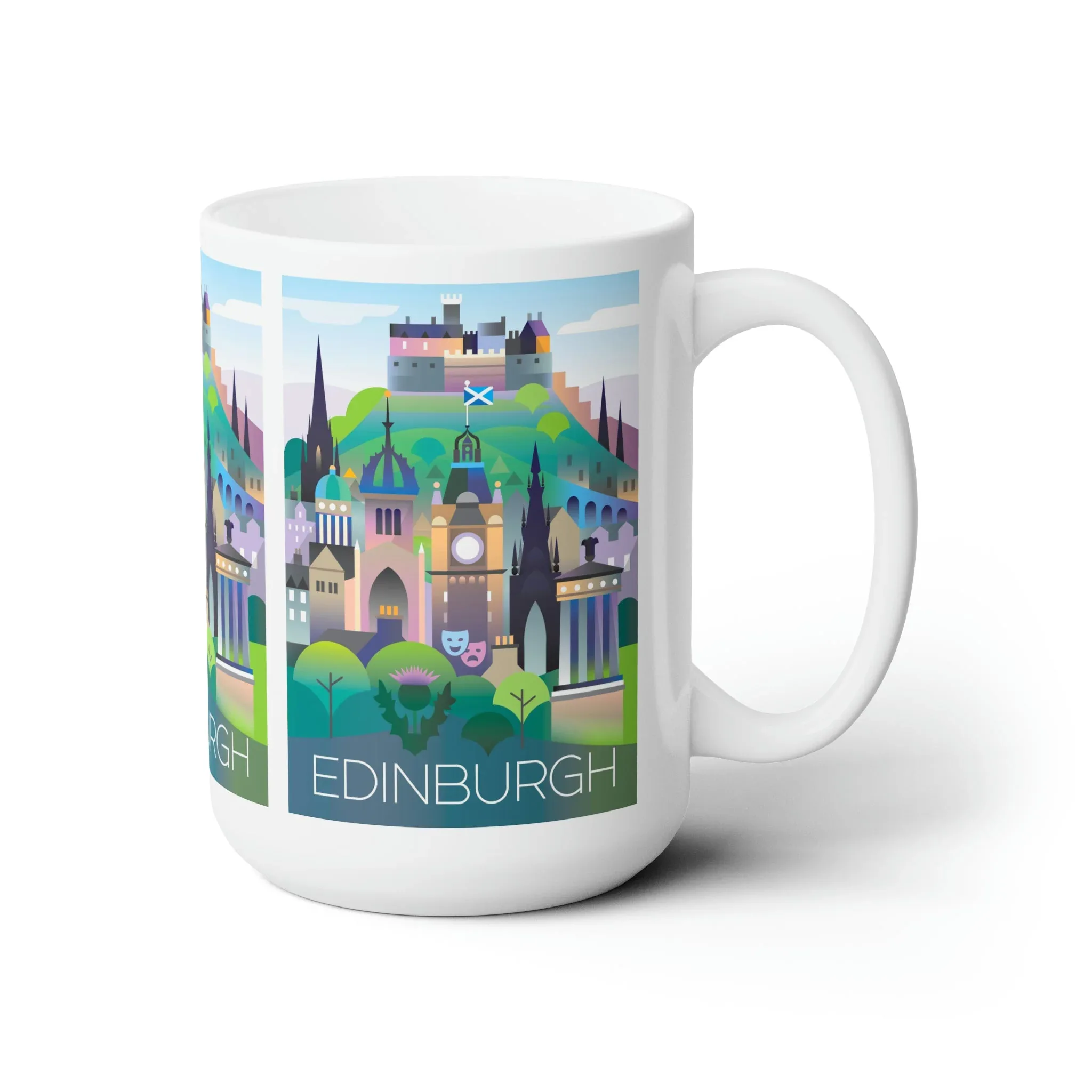 Edinburgh Ceramic Mug 11oz or 15oz - Image 3
