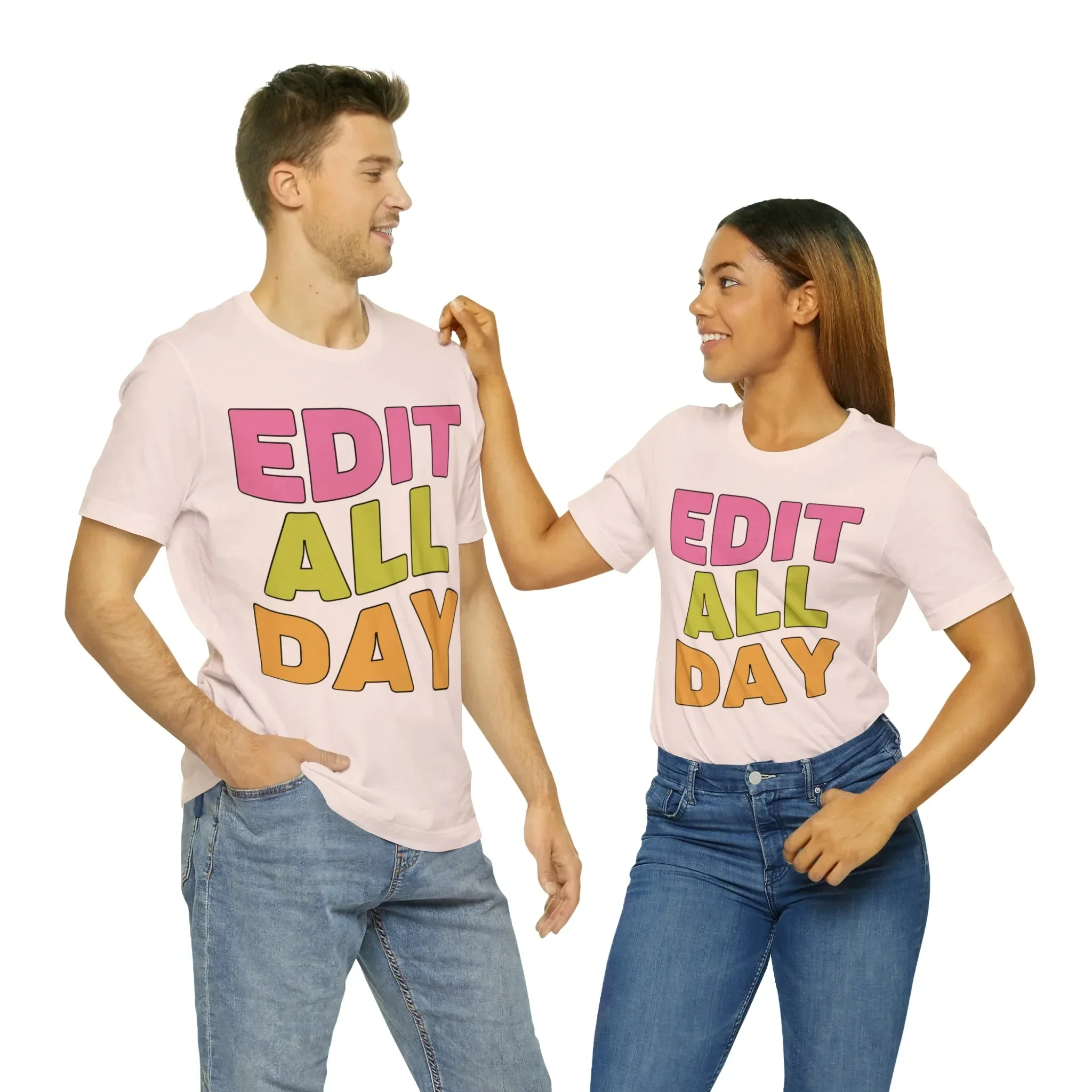 Editing Day Tee Shirt: Edit All Day - Image 48