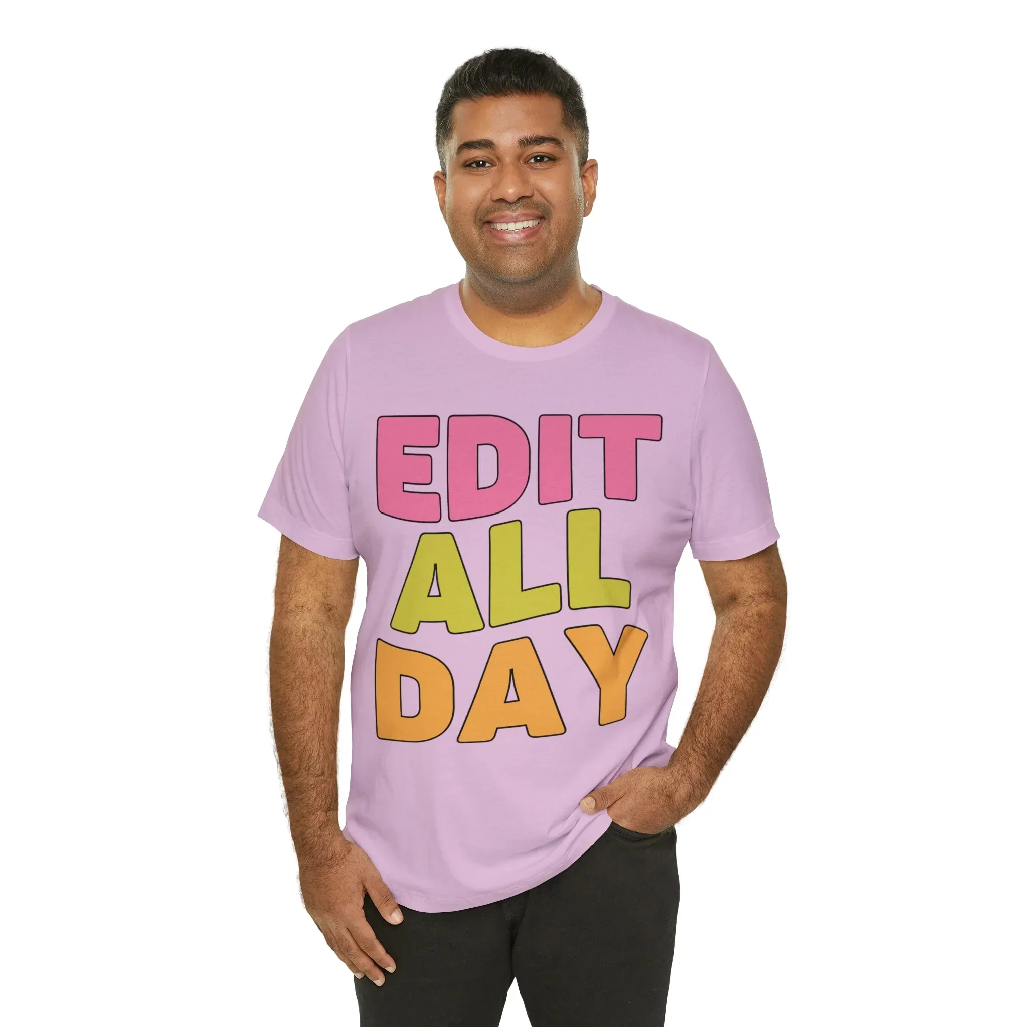 Editing Day Tee Shirt: Edit All Day - Image 57