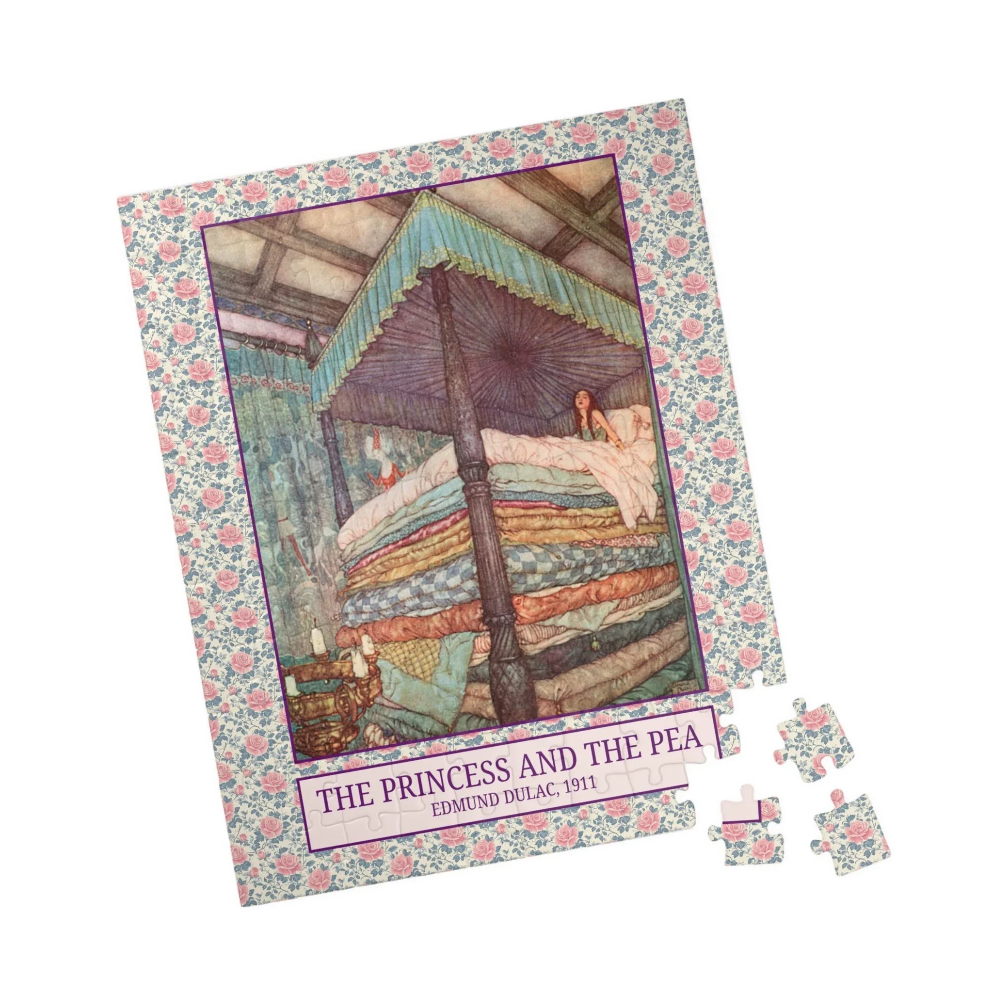 Edmund Dulac The Princess and the Pea - Image 5