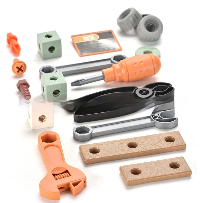 Educational Repair Assembly Playhouse Toolbox Set For Kids - Image 4