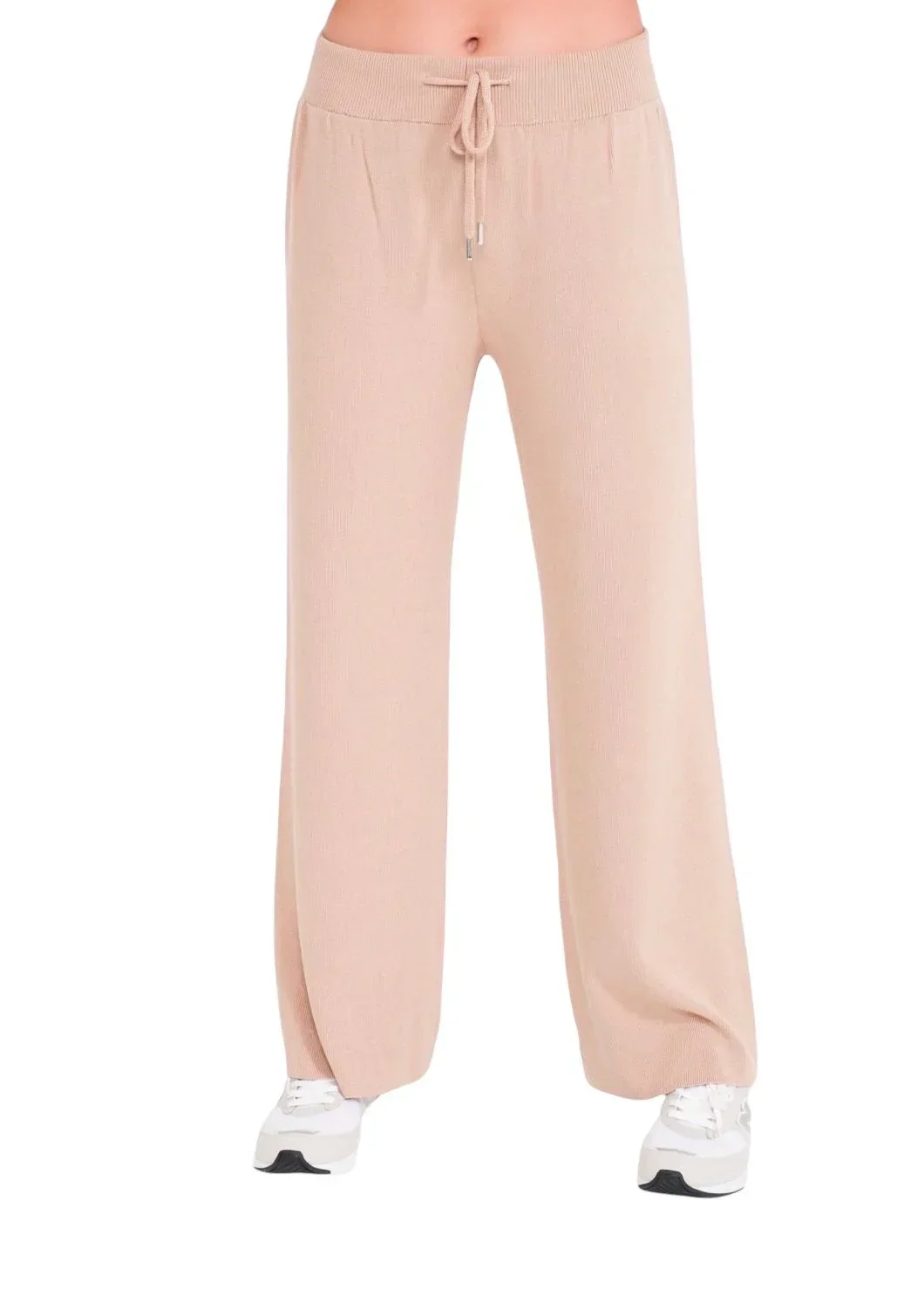 Effortless Elegance Set with Rib Side Zip Long Sleeve Maternity/Nursing Top & Lounge Pants - Image 7