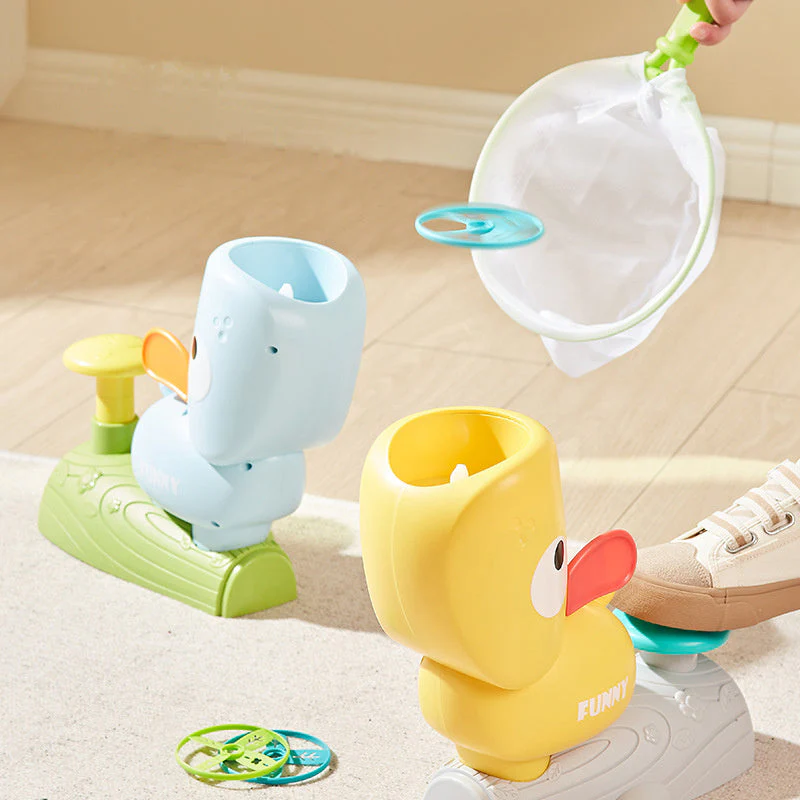 Ejection Flying Saucer Foot Stepping Launching Toy - Image 4