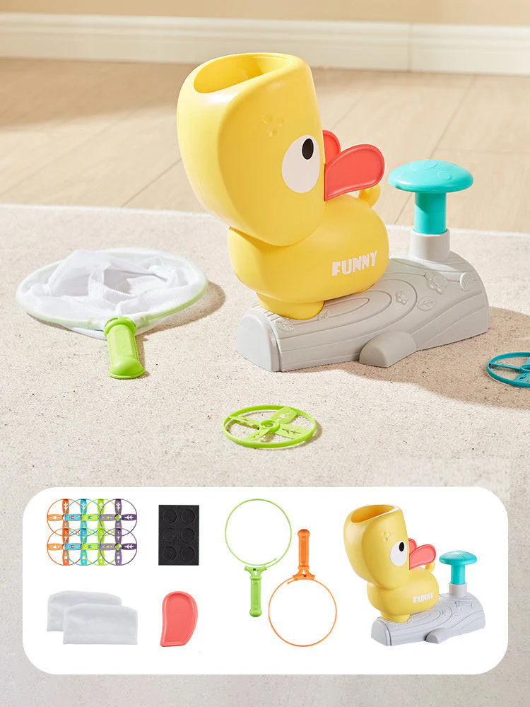 Ejection Flying Saucer Foot Stepping Launching Toy - Image 7