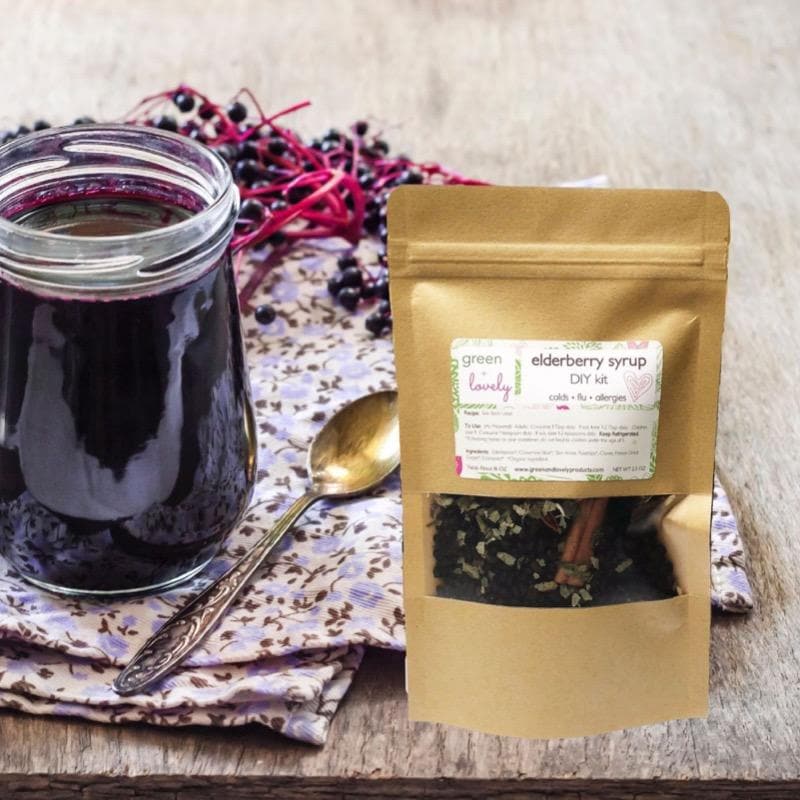 Elderberry DIY Kit - Herbal Remedy Aid for Colds, Flu, Allergies - Image 3