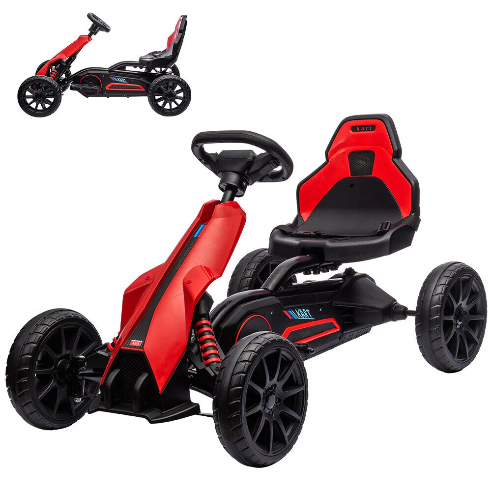 Electric 12V Drift Ride-On Kart with Adjustable Seat, 2 Speeds, and Shock Absorbers - Image 7