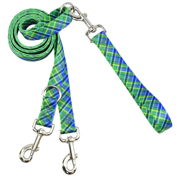 Electric Glow Green Plaid Freedom No-Pull Dog Harness – EarthStyle - Image 3