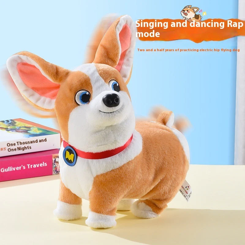 Electric Hip Flying Dog Shaking Head Funny Stuffed Toy - Image 3