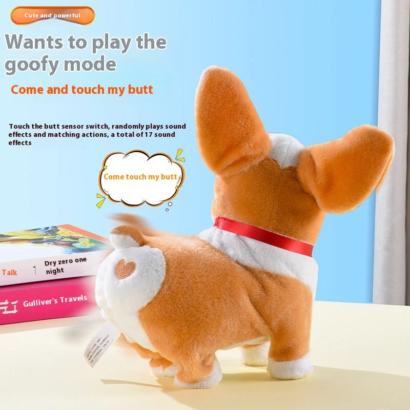 Electric Hip Flying Dog Shaking Head Funny Stuffed Toy - Image 4