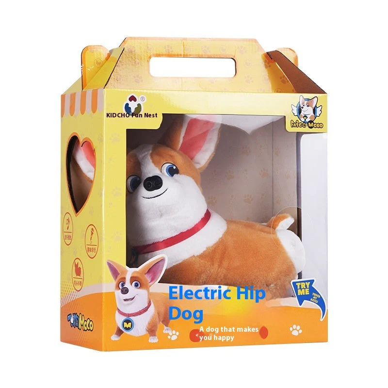 Electric Hip Flying Dog Shaking Head Funny Stuffed Toy - Image 5
