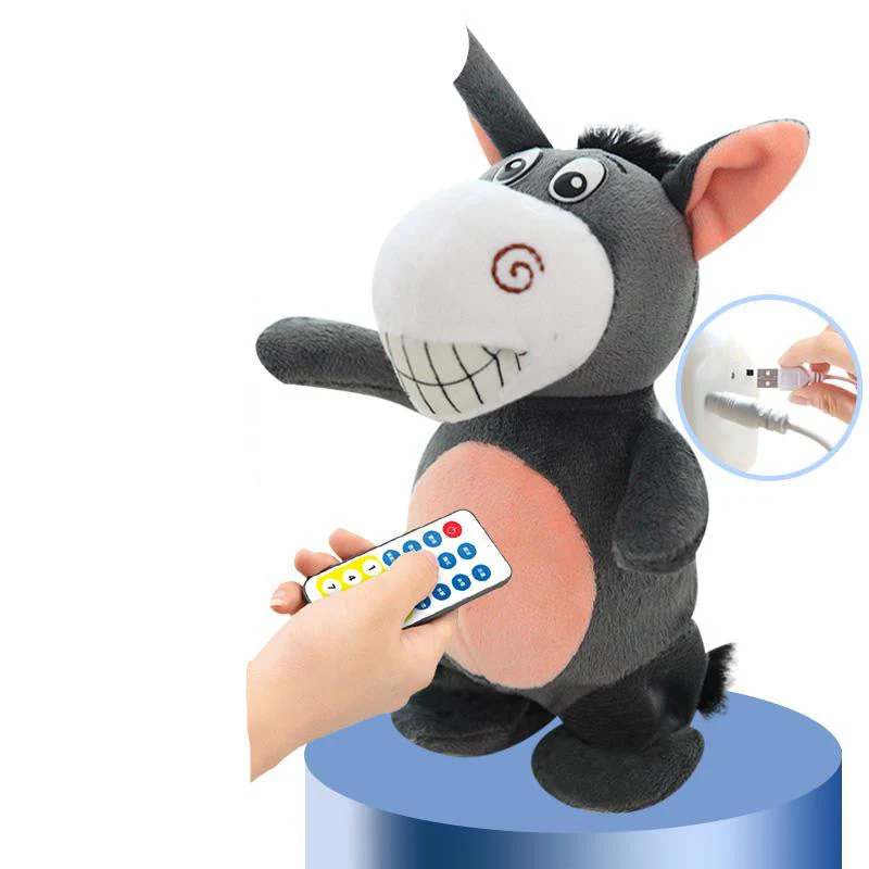 Electronic Robot Donkey Remote Control Kids Plush Toy Speak /walk/sing - Image 10