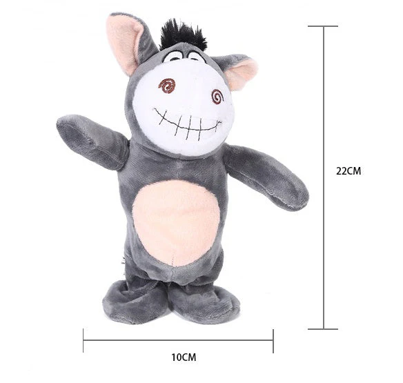 Electronic Robot Donkey Remote Control Kids Plush Toy Speak /walk/sing - Image 4