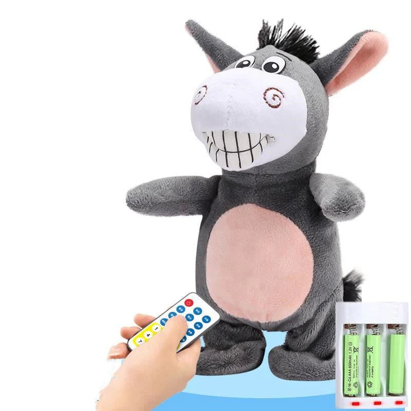 Electronic Robot Donkey Remote Control Kids Plush Toy Speak /walk/sing - Image 8